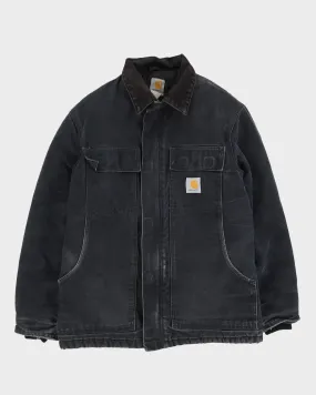 00s Carhart Black Workwear Jacket - L