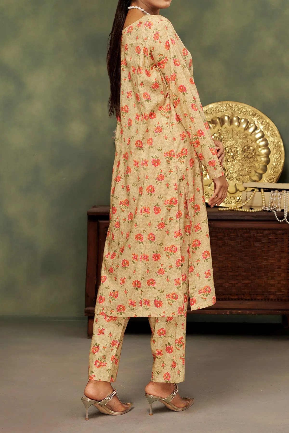 2 PIECE UNSTITCHED LAWN | UN-DPC-360