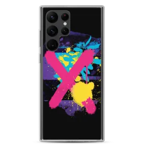 Abstract Series 01 Samsung Case Black