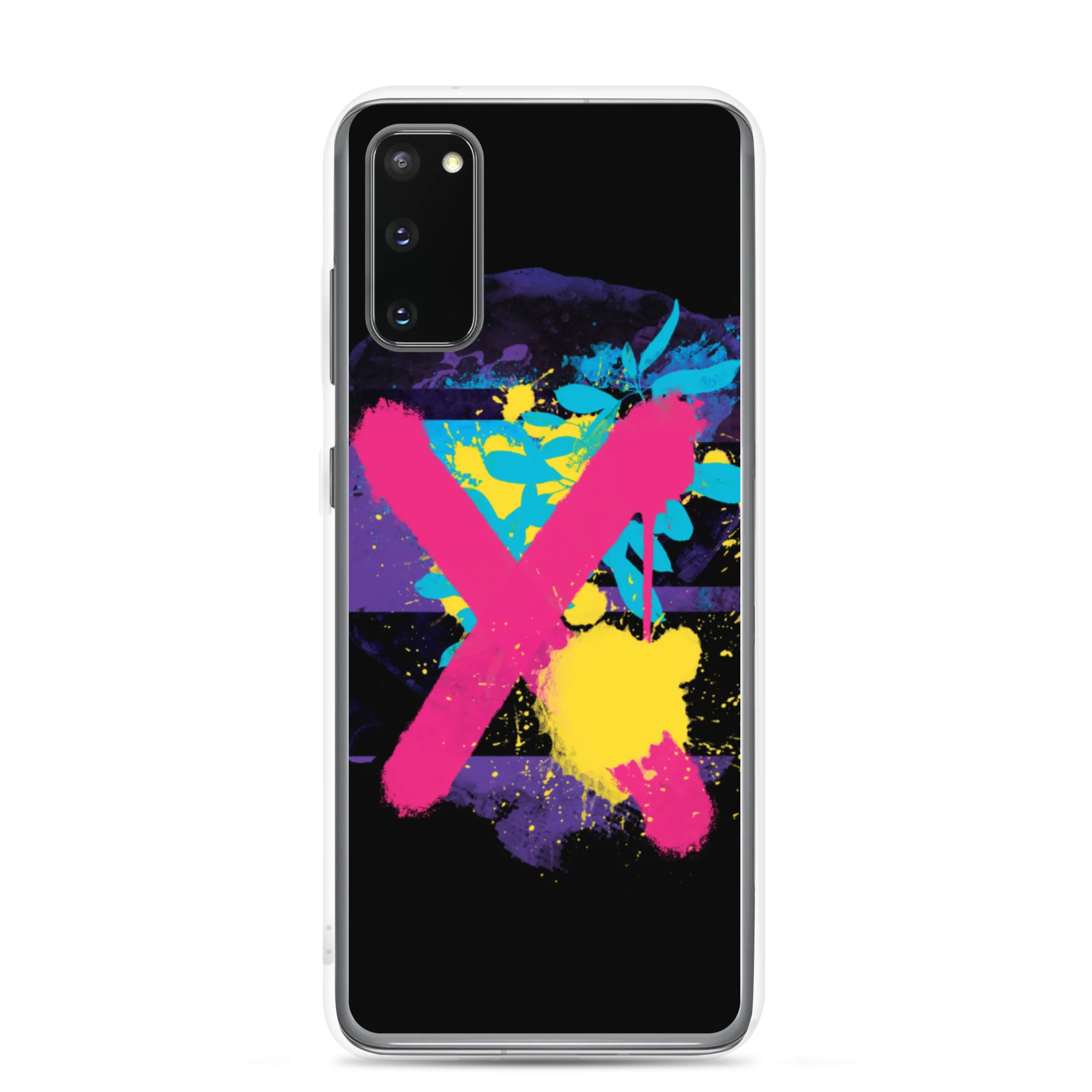 Abstract Series 01 Samsung Case Black