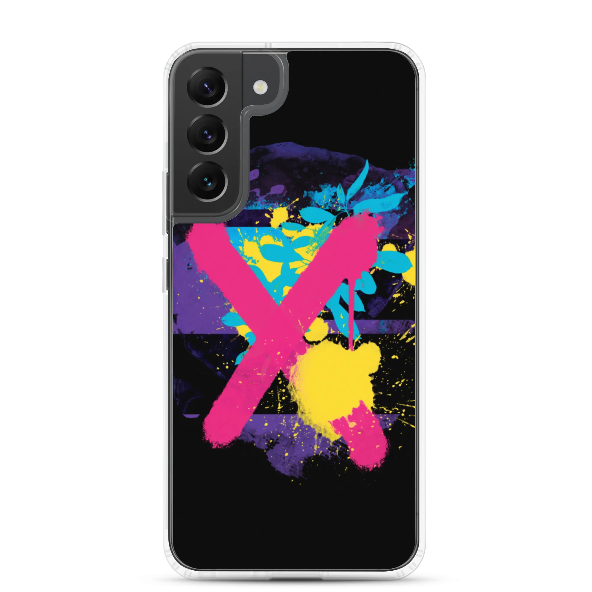 Abstract Series 01 Samsung Case Black