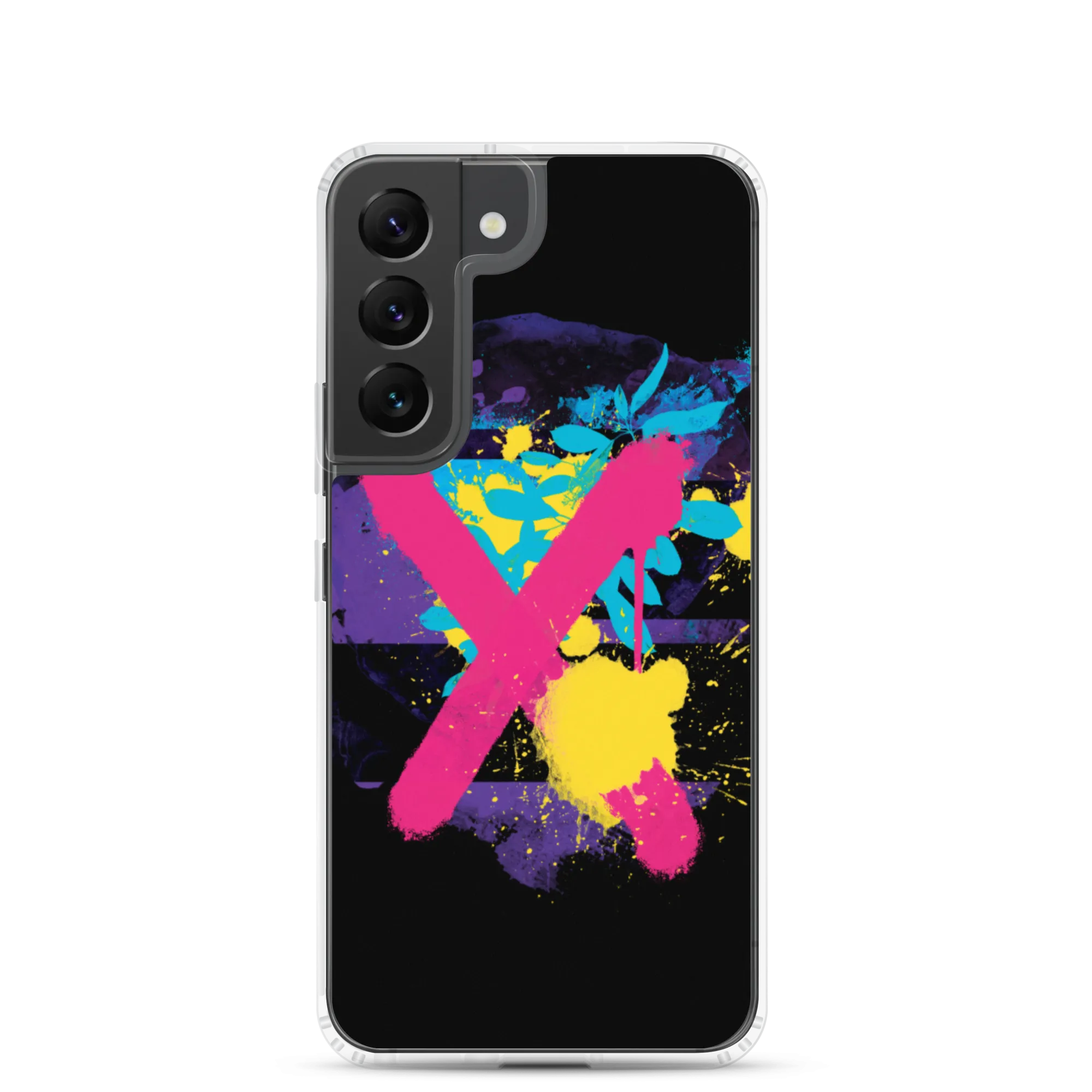 Abstract Series 01 Samsung Case Black