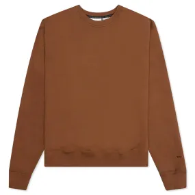 Adidas x Pharrell Williams Basics Crew - Wild Brown