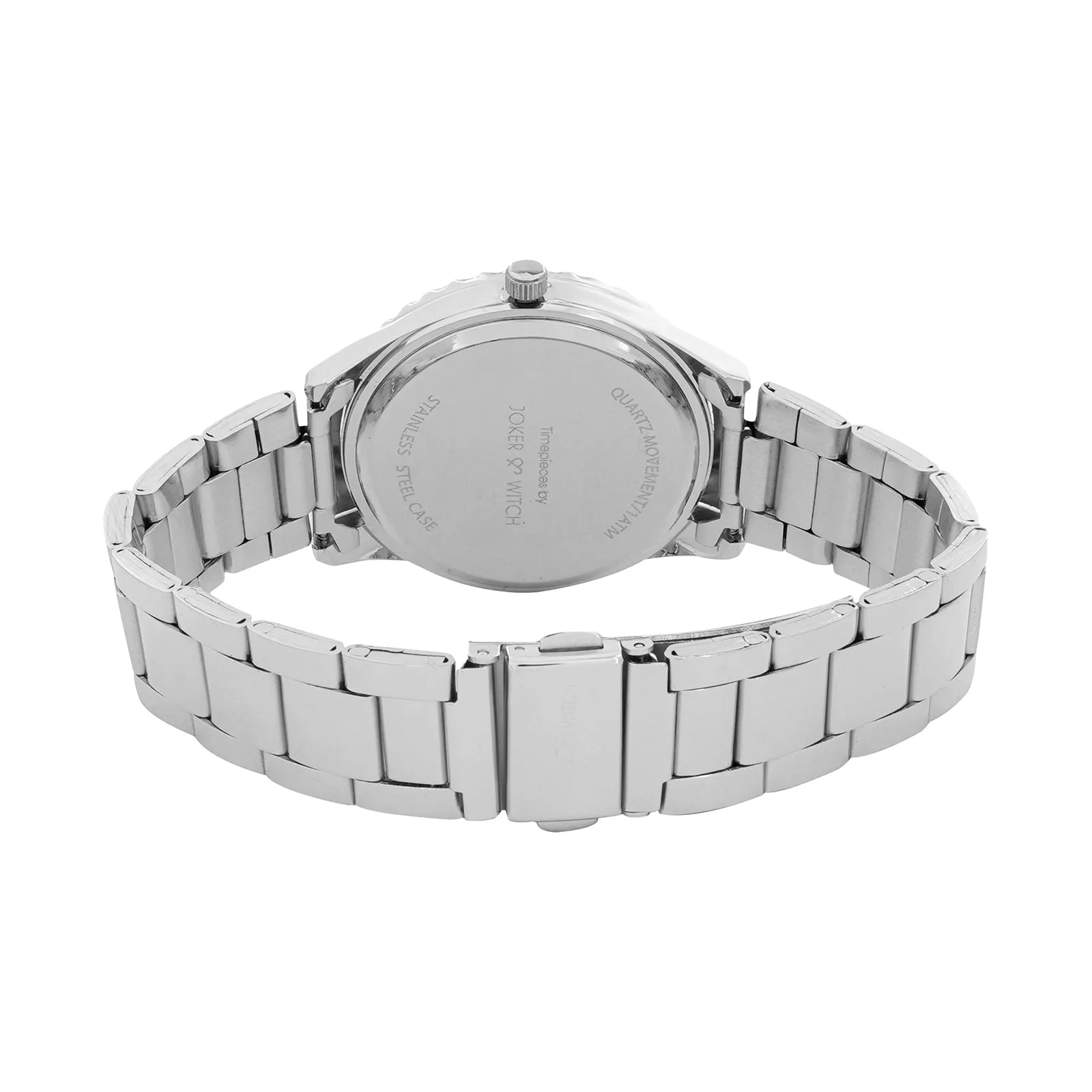 Adrenalina All Silver Metallic Strap Watch