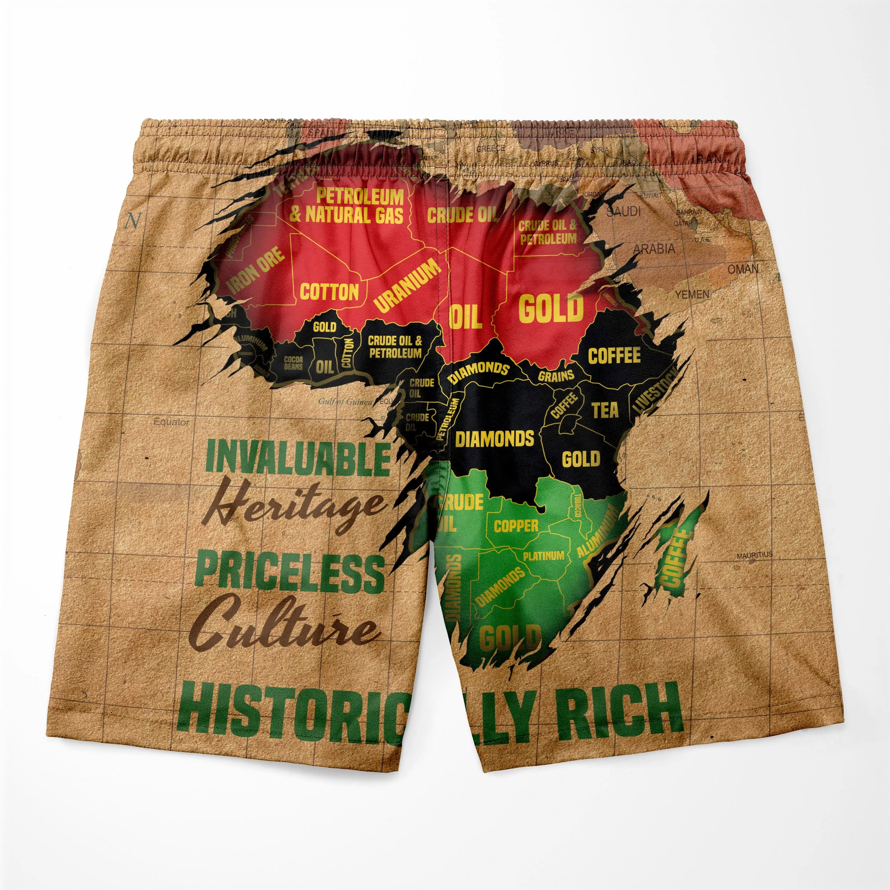 African Pride Of Invaluable Heritage Shorts