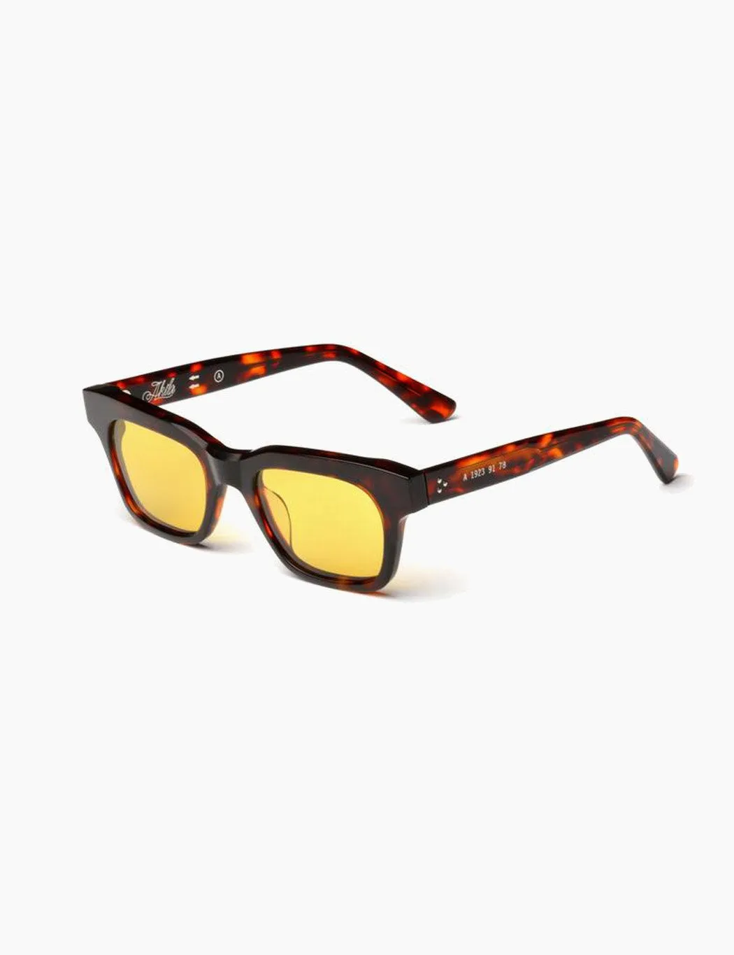 Akila Analogue Sunglasses - Tortoiseshell/Yellow Lens