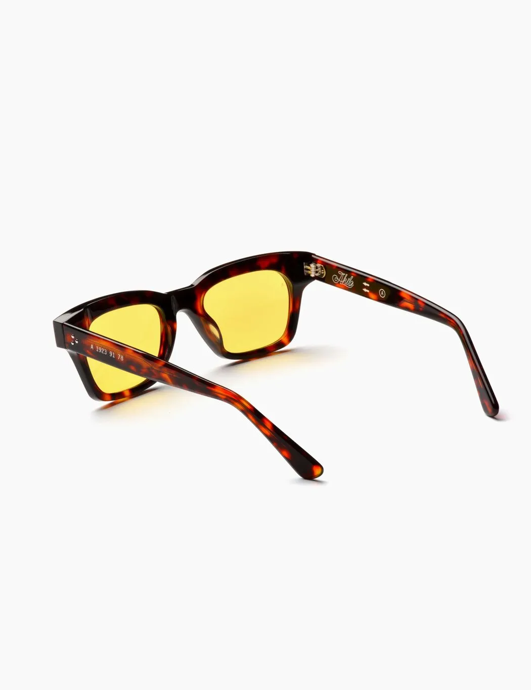 Akila Analogue Sunglasses - Tortoiseshell/Yellow Lens