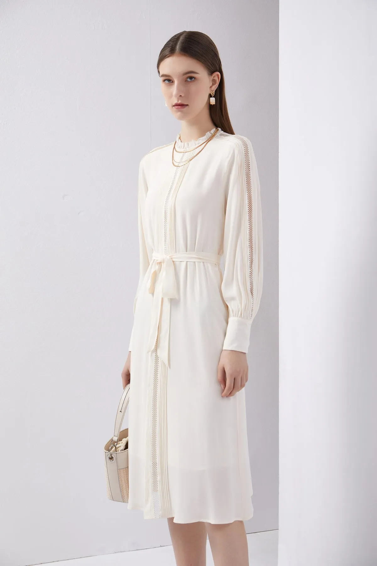 Aleena Dress - Cream - GDS