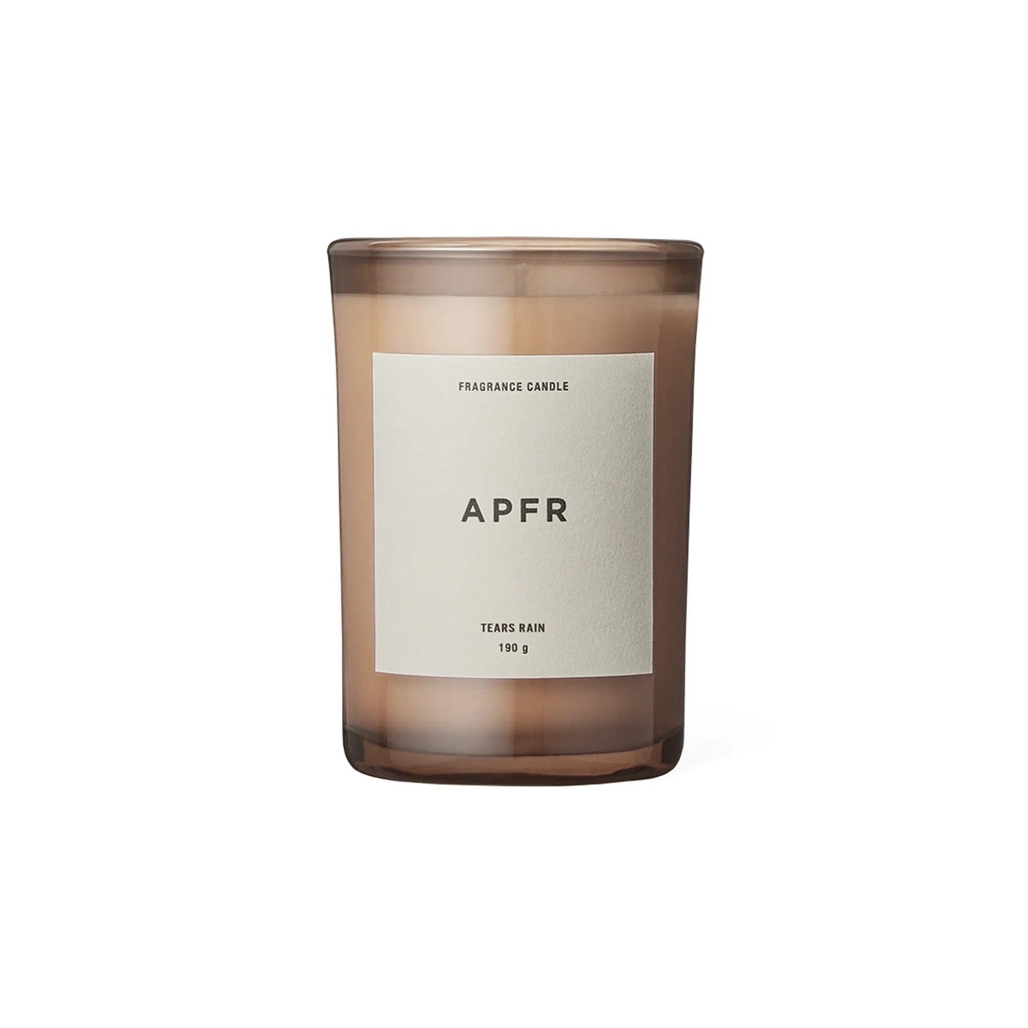 APFR Fragrance Candle "Tears Rain"