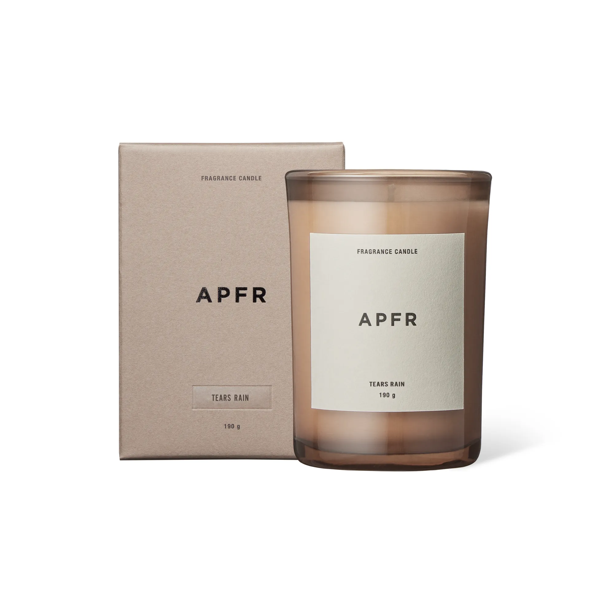 APFR Fragrance Candle "Tears Rain"