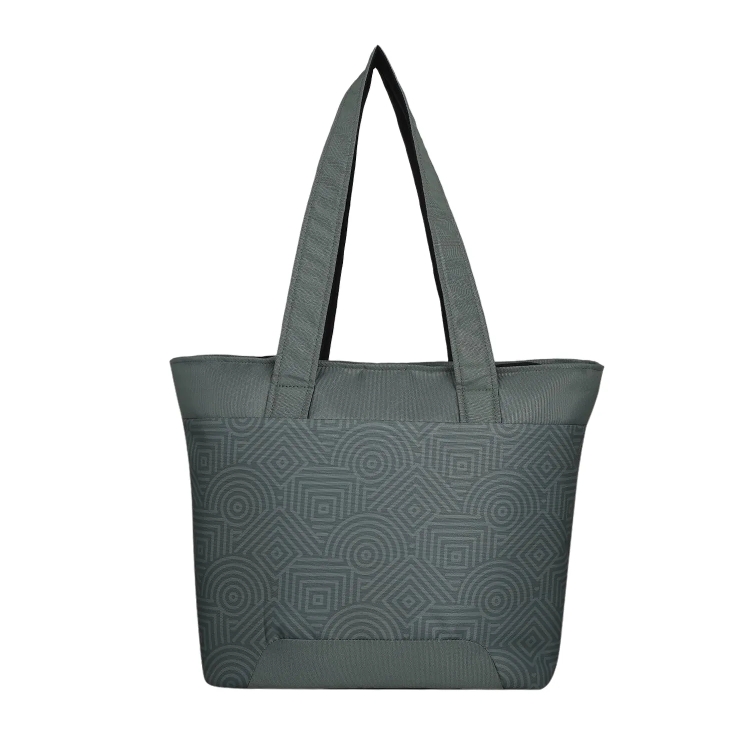 Arctic Fox Lattice Laptop Tote Bag For Women  (Sea Spray)