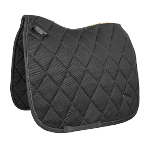 BACK ON TRACK AIRFLOW SADDLE PAD DRESSAGE -BLACK