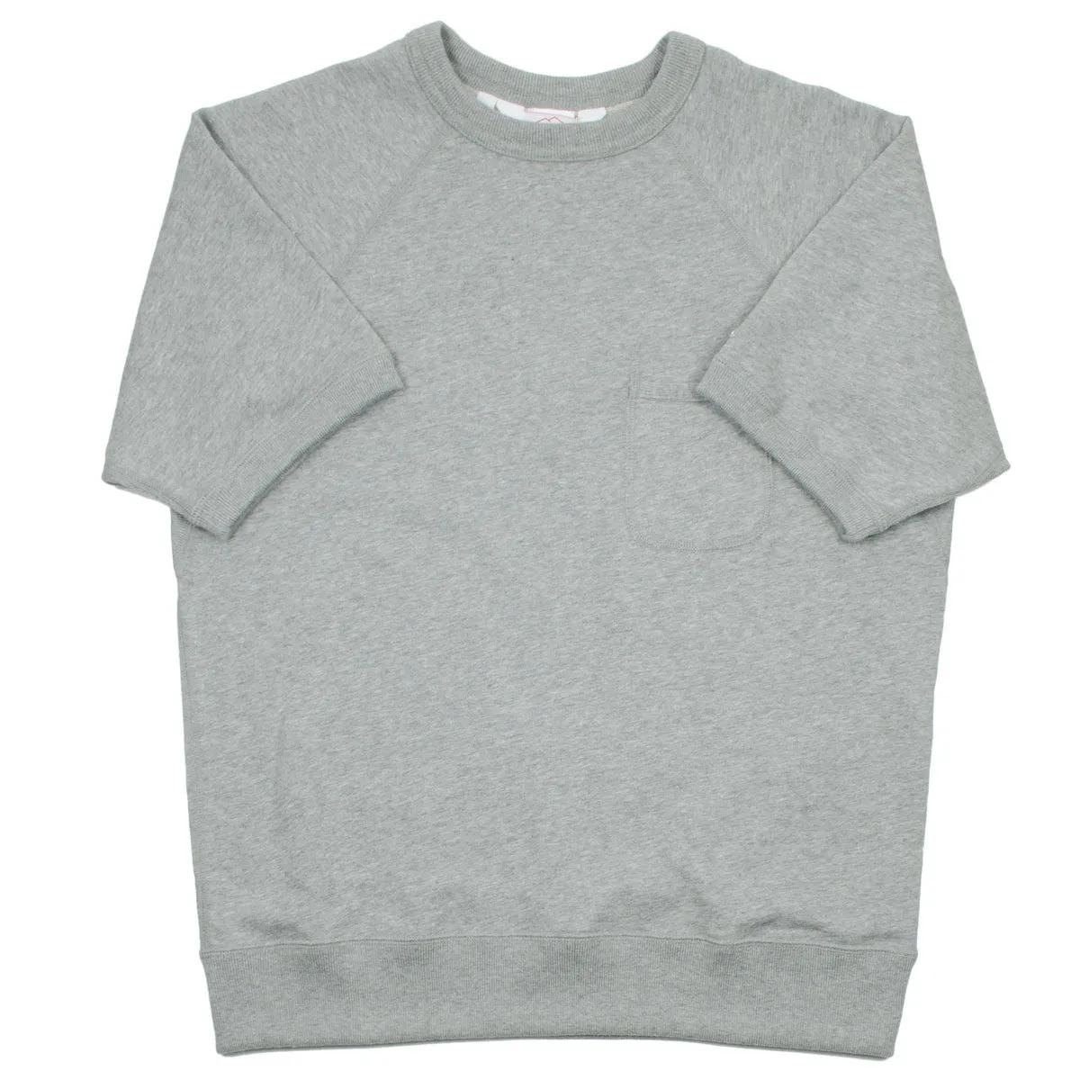 Battenwear - Short-sleeve Reach-Up Sweatshirt - Grey