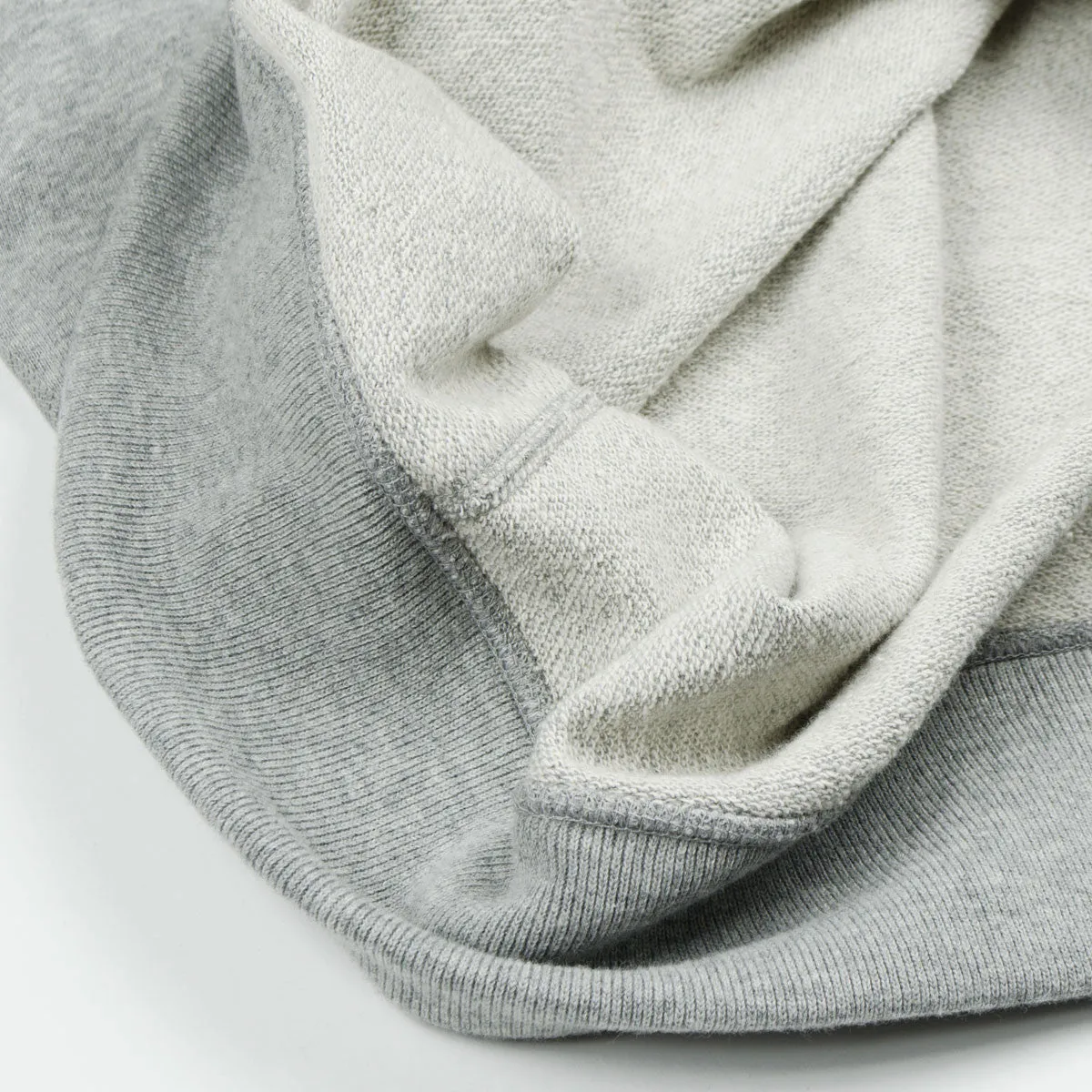 Battenwear - Short-sleeve Reach-Up Sweatshirt - Grey