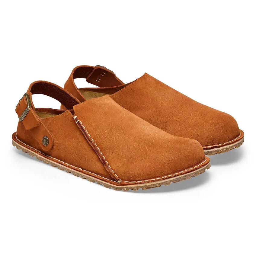 Birkenstock Men's Lutry Premium Suede (Mink - Regular fit)