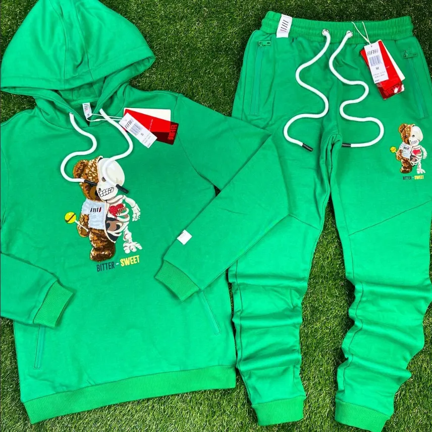 Bitter Sweet Crew Set (Green) /C1