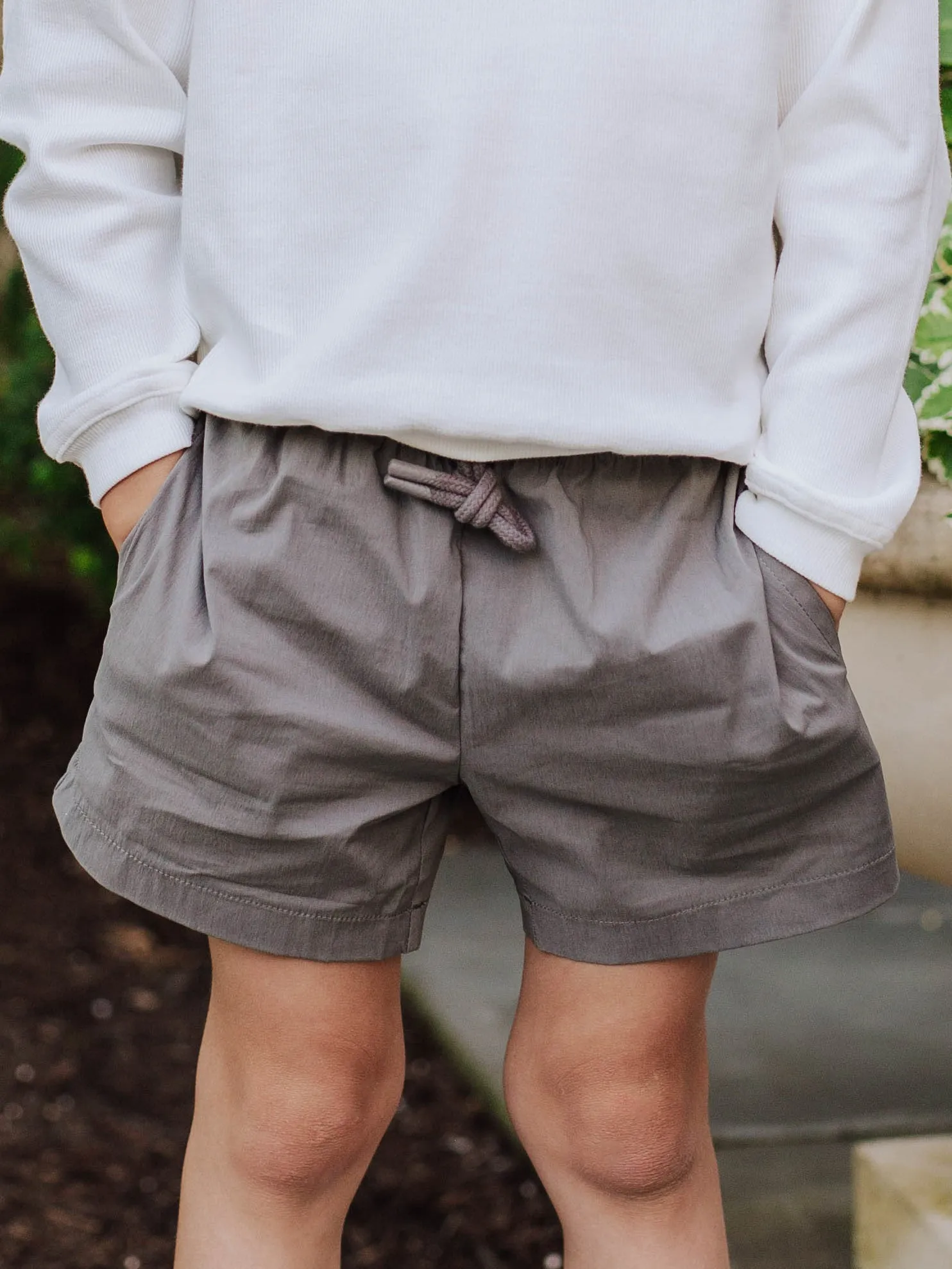 Boy's Shorts - Gray