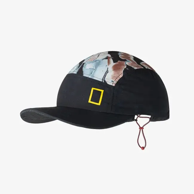 Buff 5 Panel Explore Cap Reige Black - Cappellino Lifestyle