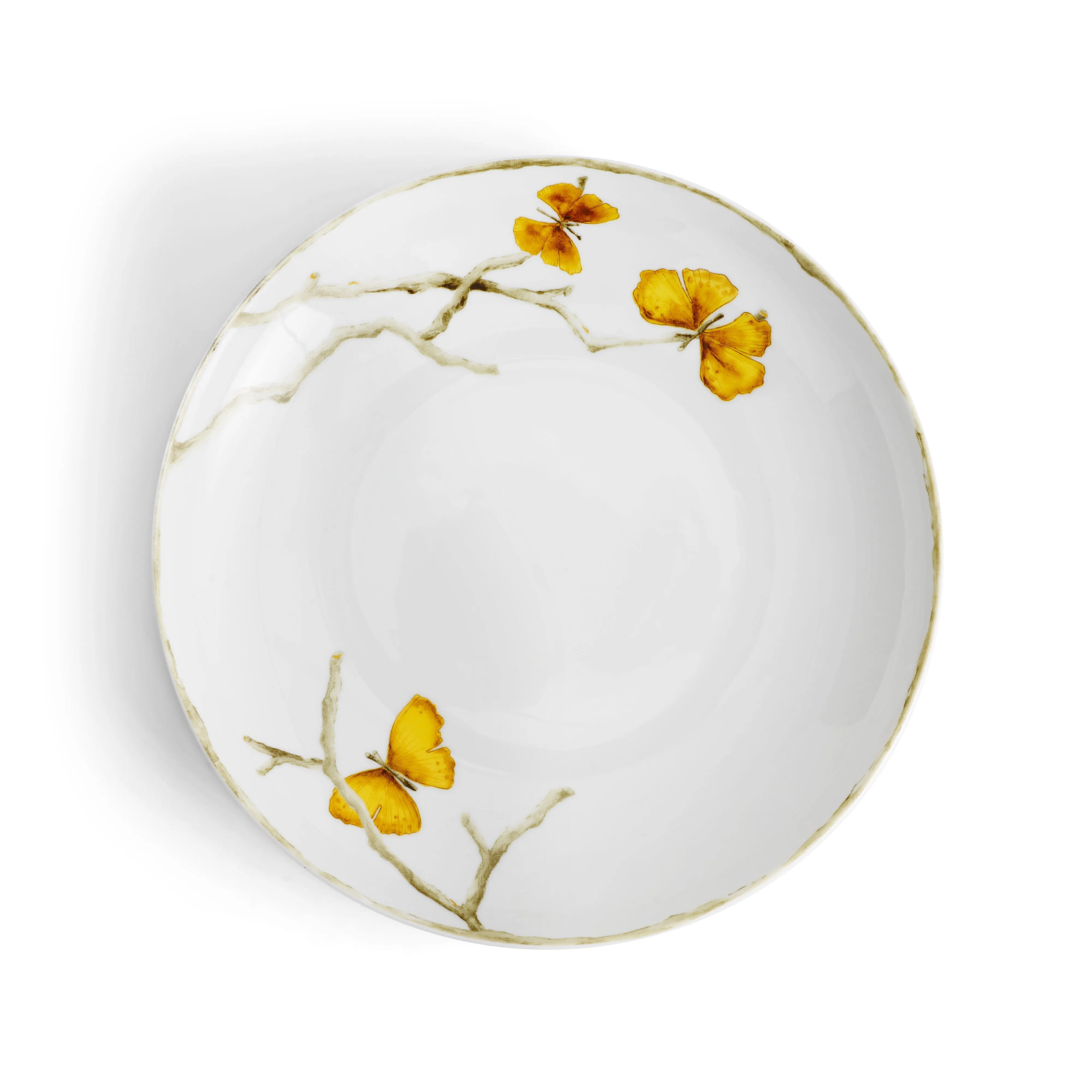 Butterfly Ginkgo Gold Dinnerware