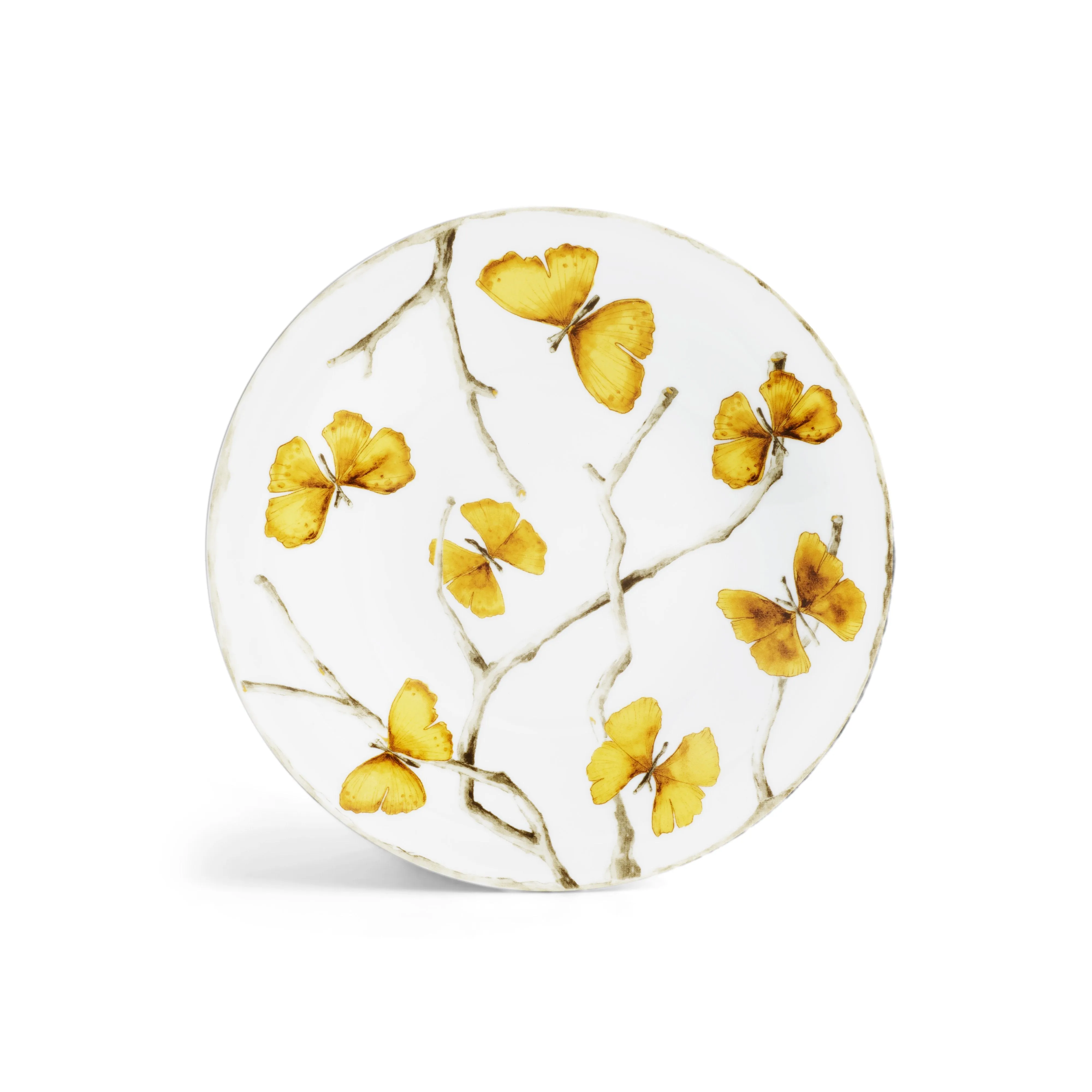 Butterfly Ginkgo Gold Dinnerware