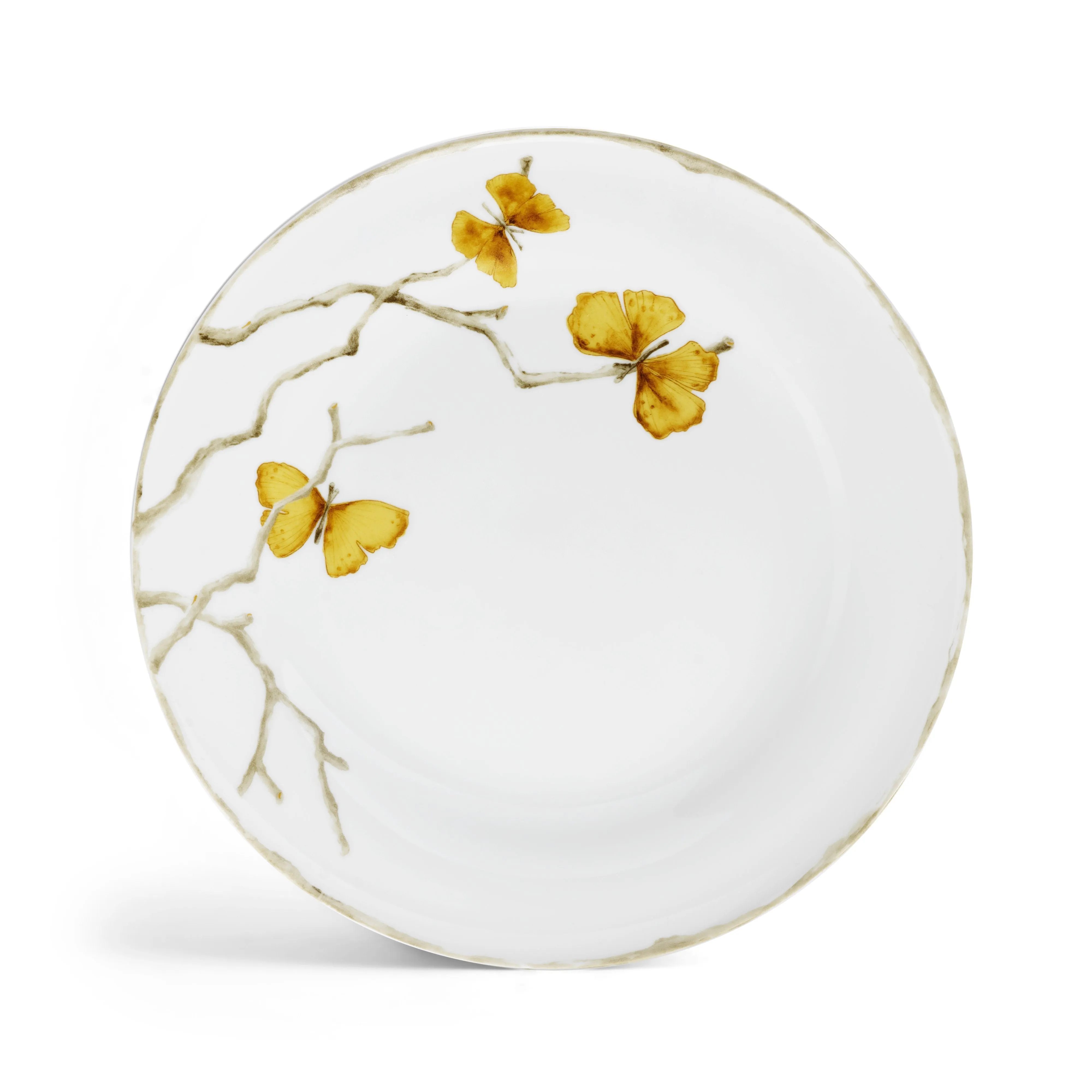 Butterfly Ginkgo Gold Dinnerware