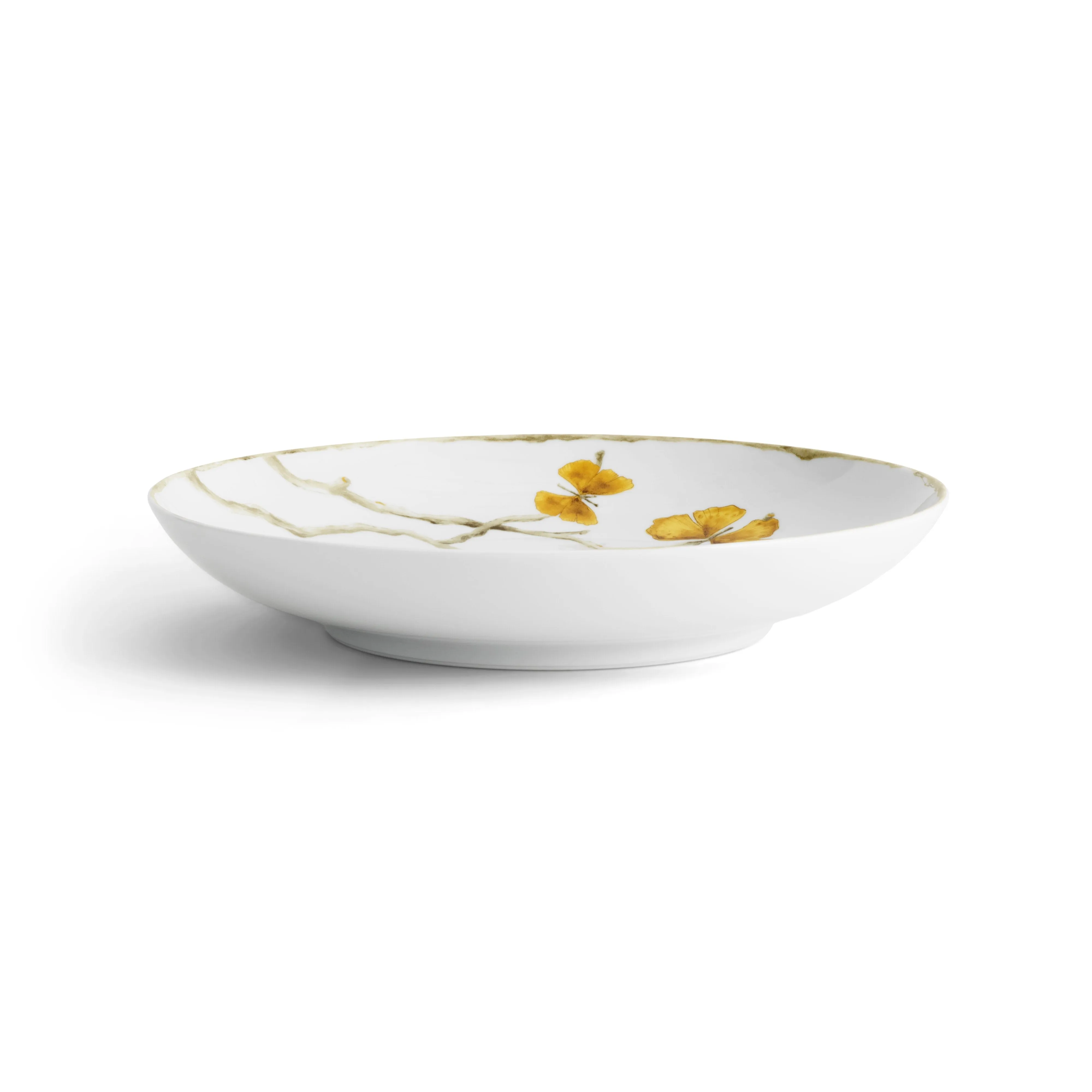 Butterfly Ginkgo Gold Dinnerware