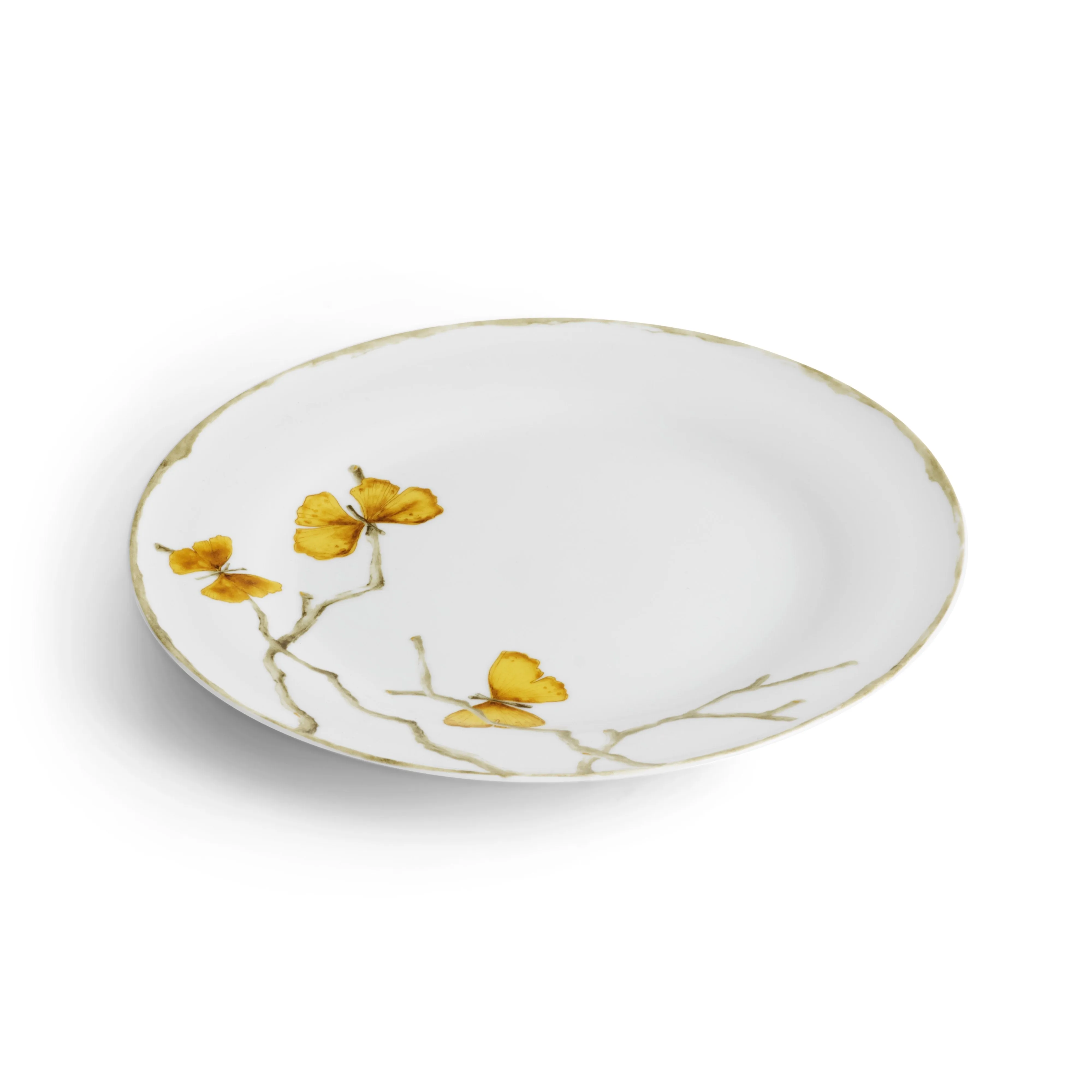 Butterfly Ginkgo Gold Dinnerware