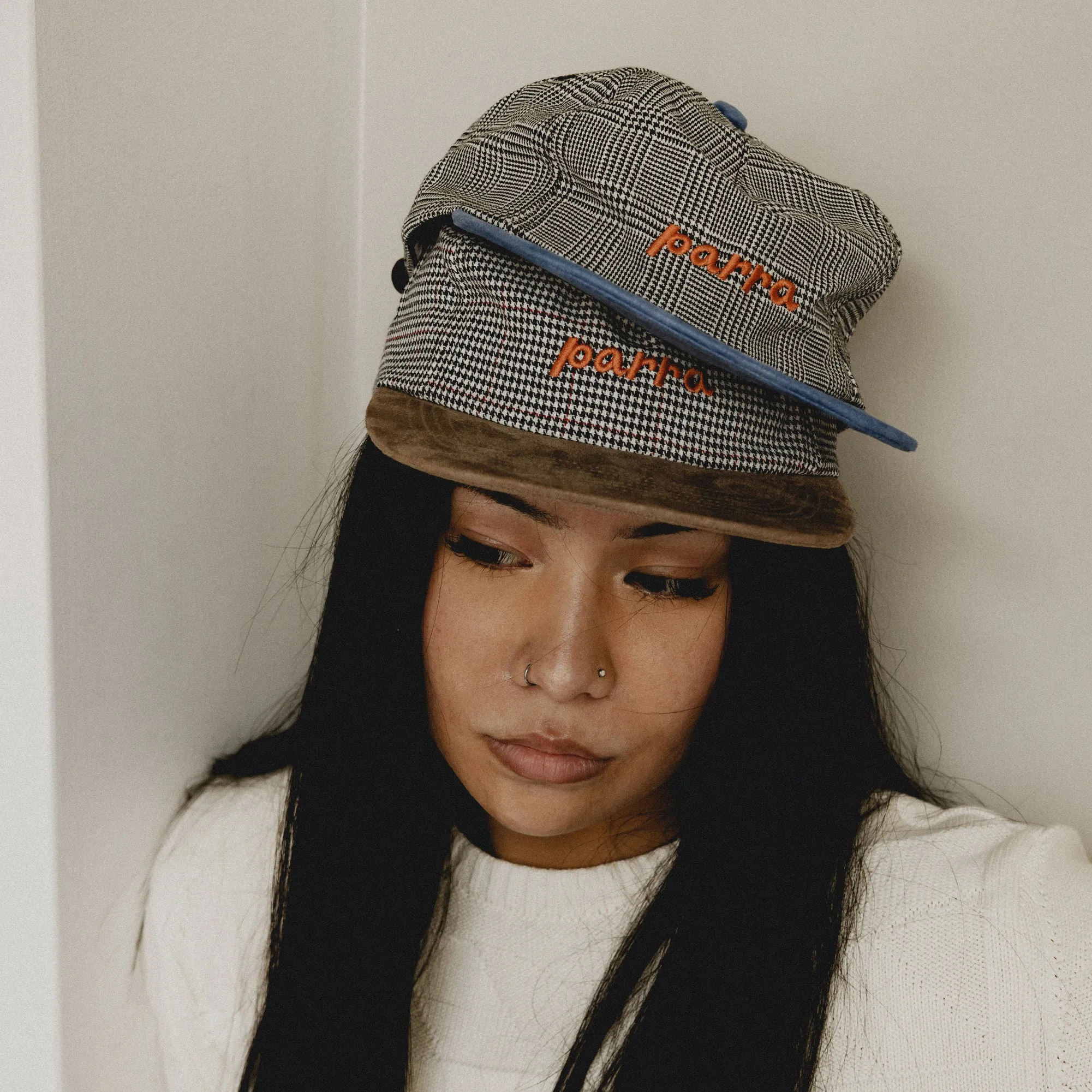 By Parra Lowercase Logo 5 Panel Hat Mushroom 50266