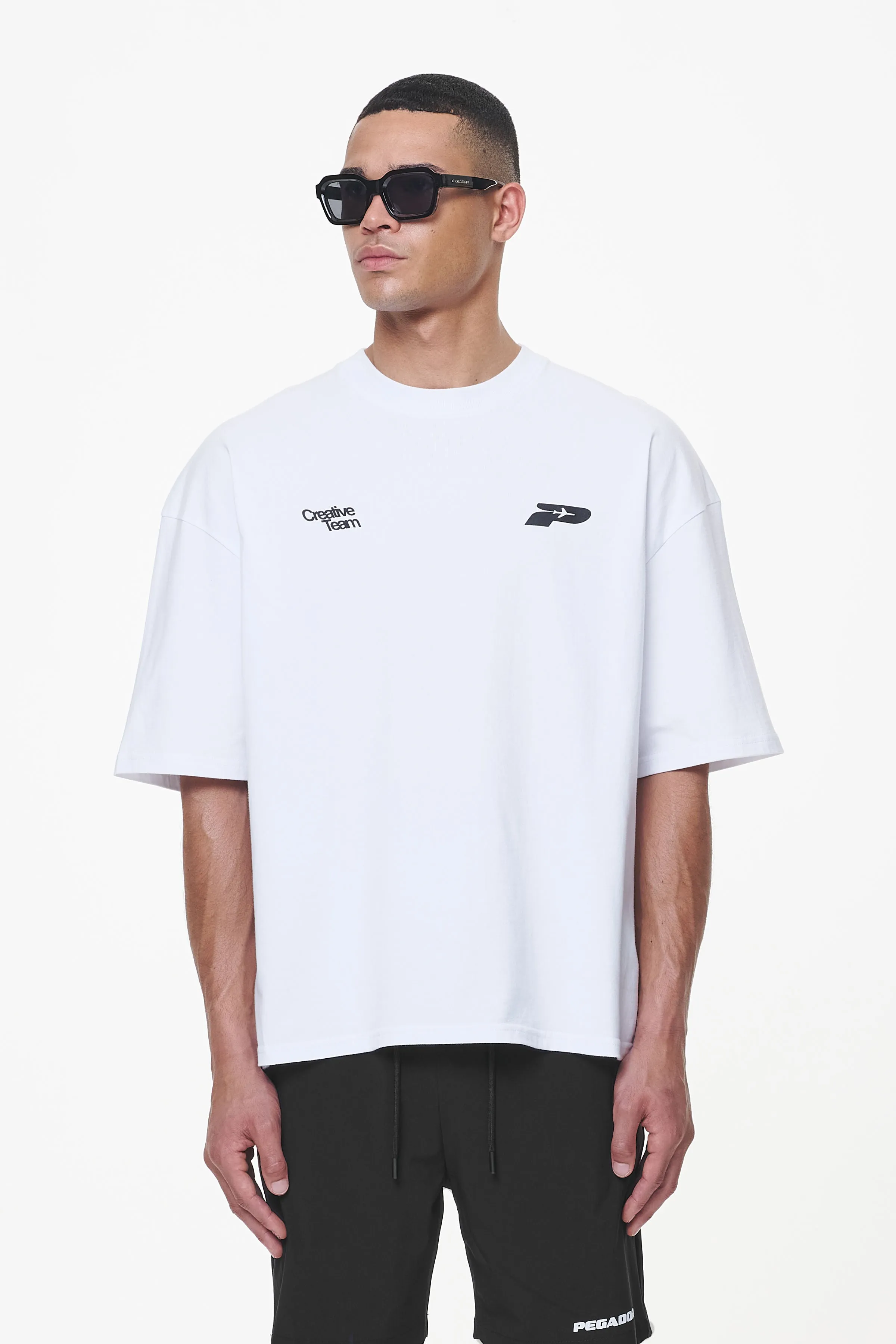 Caesar Boxy Tee White