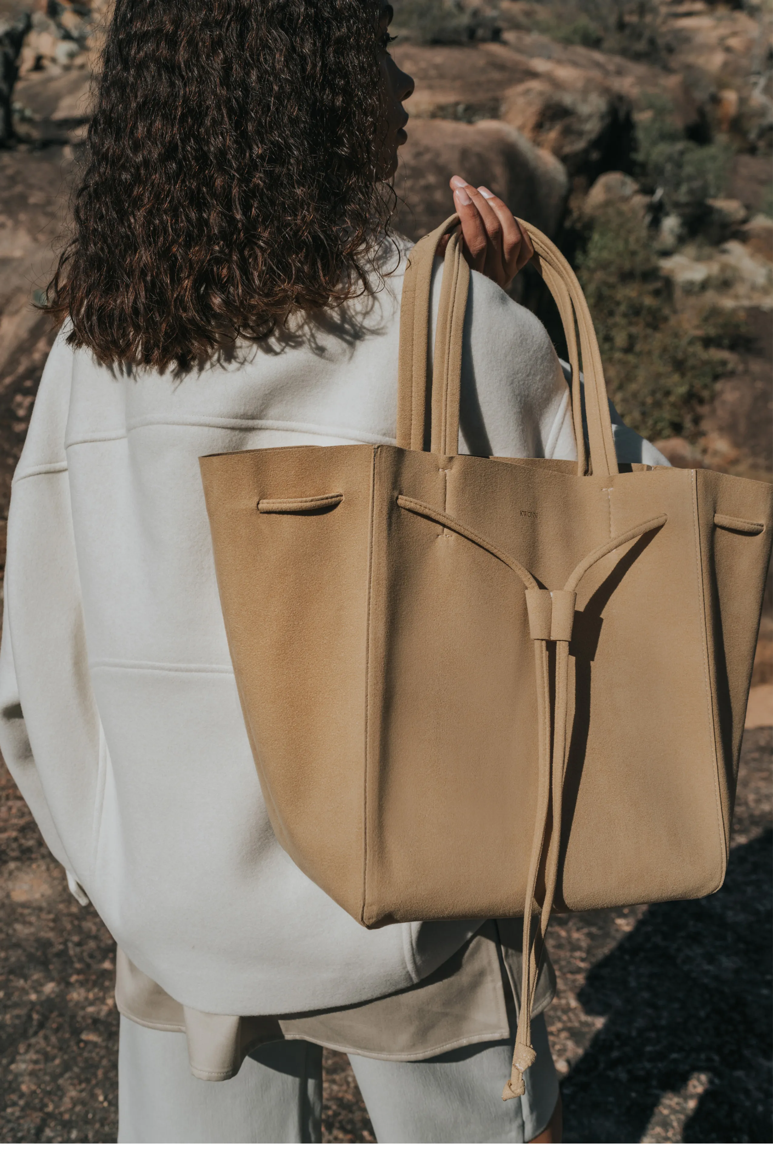 Camel Shopper Bag