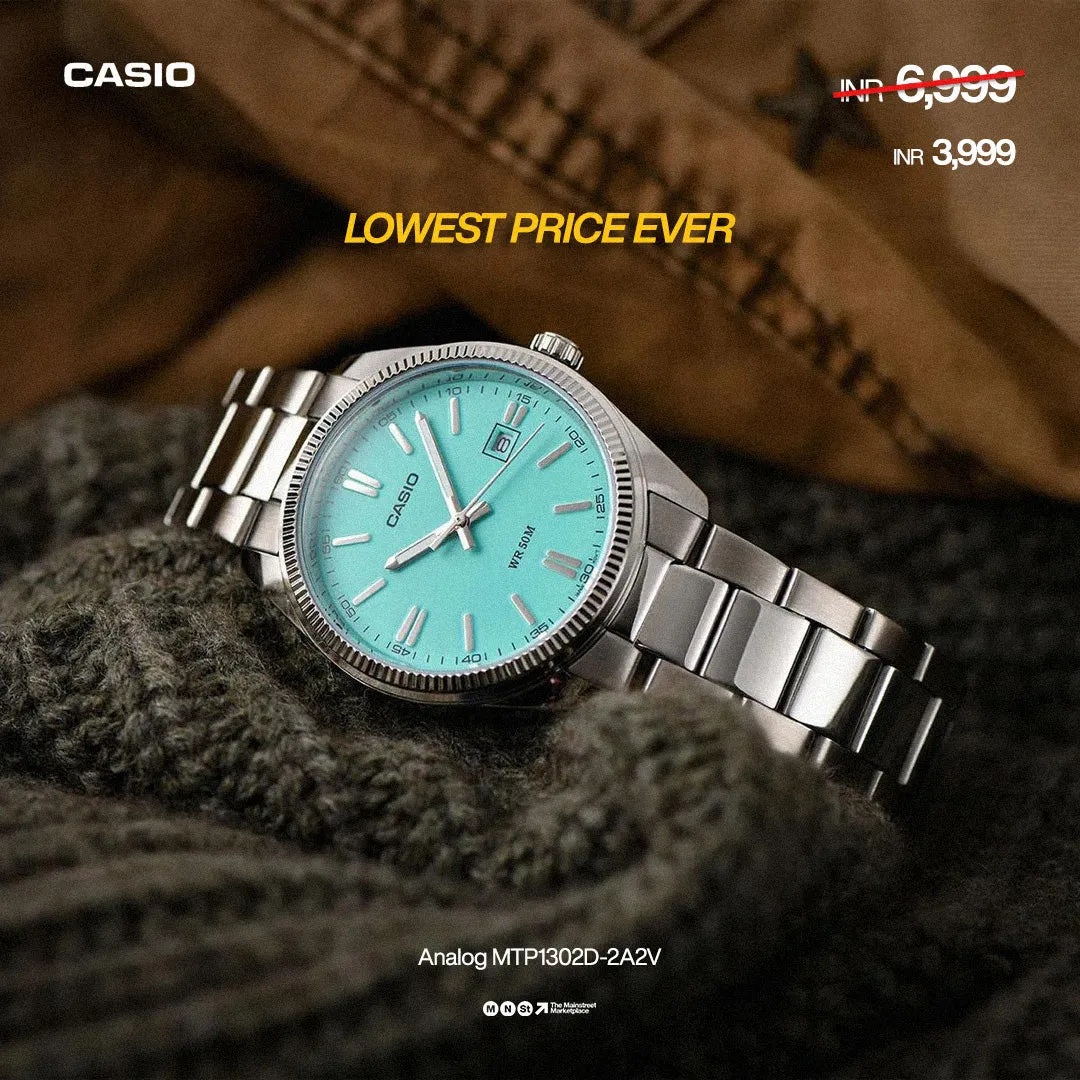 CASIO TIFFANY ANALOG MTP1302D-2A2V