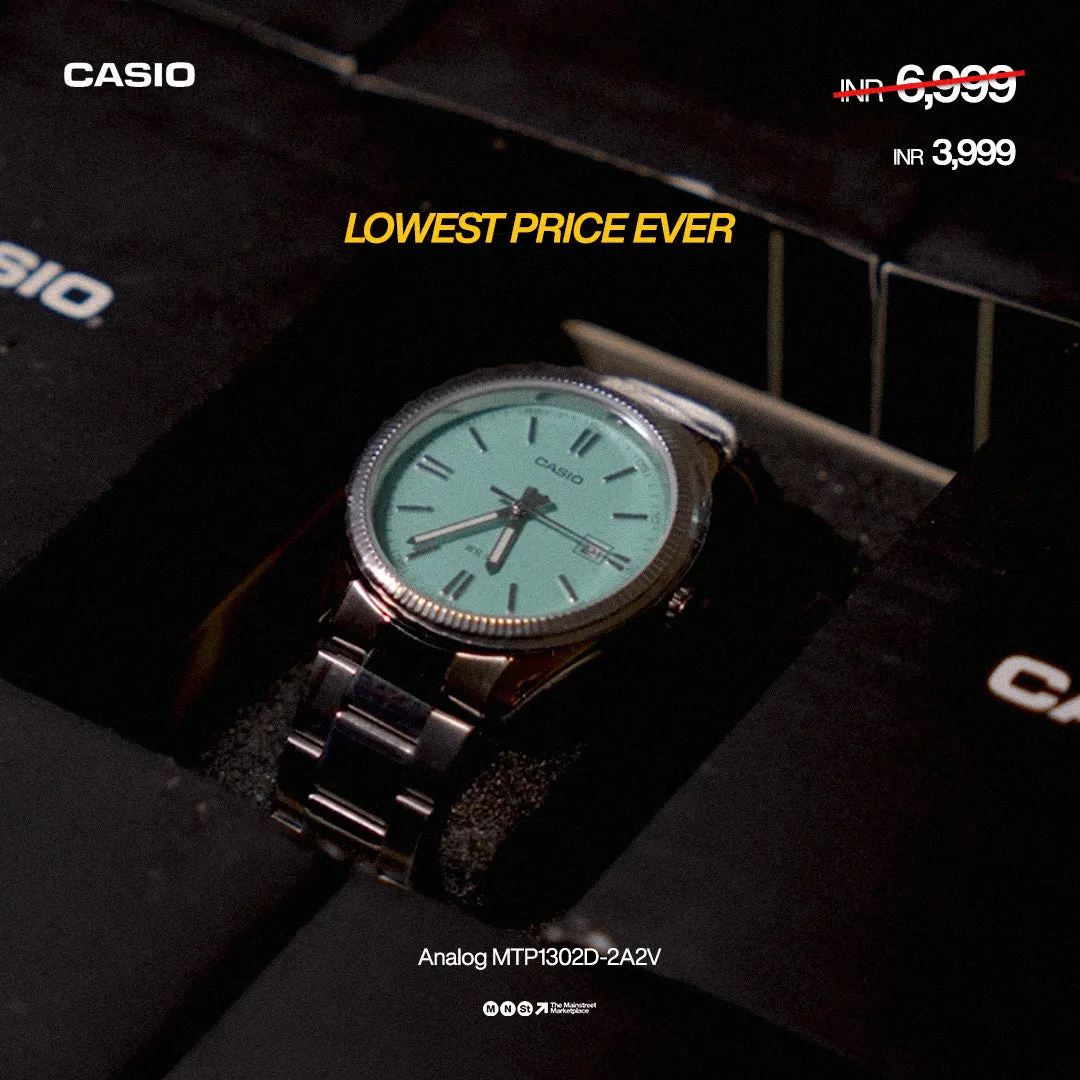 CASIO TIFFANY ANALOG MTP1302D-2A2V