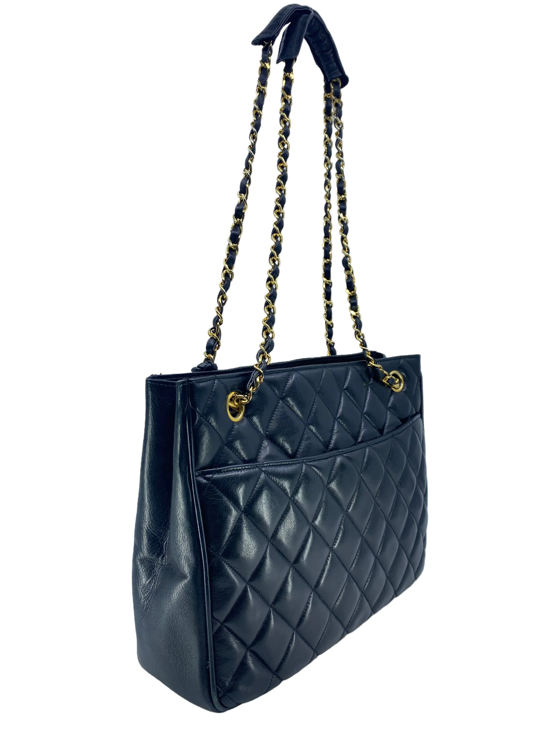 Chanel Caviar Lambskin Leather Shoulder Bag