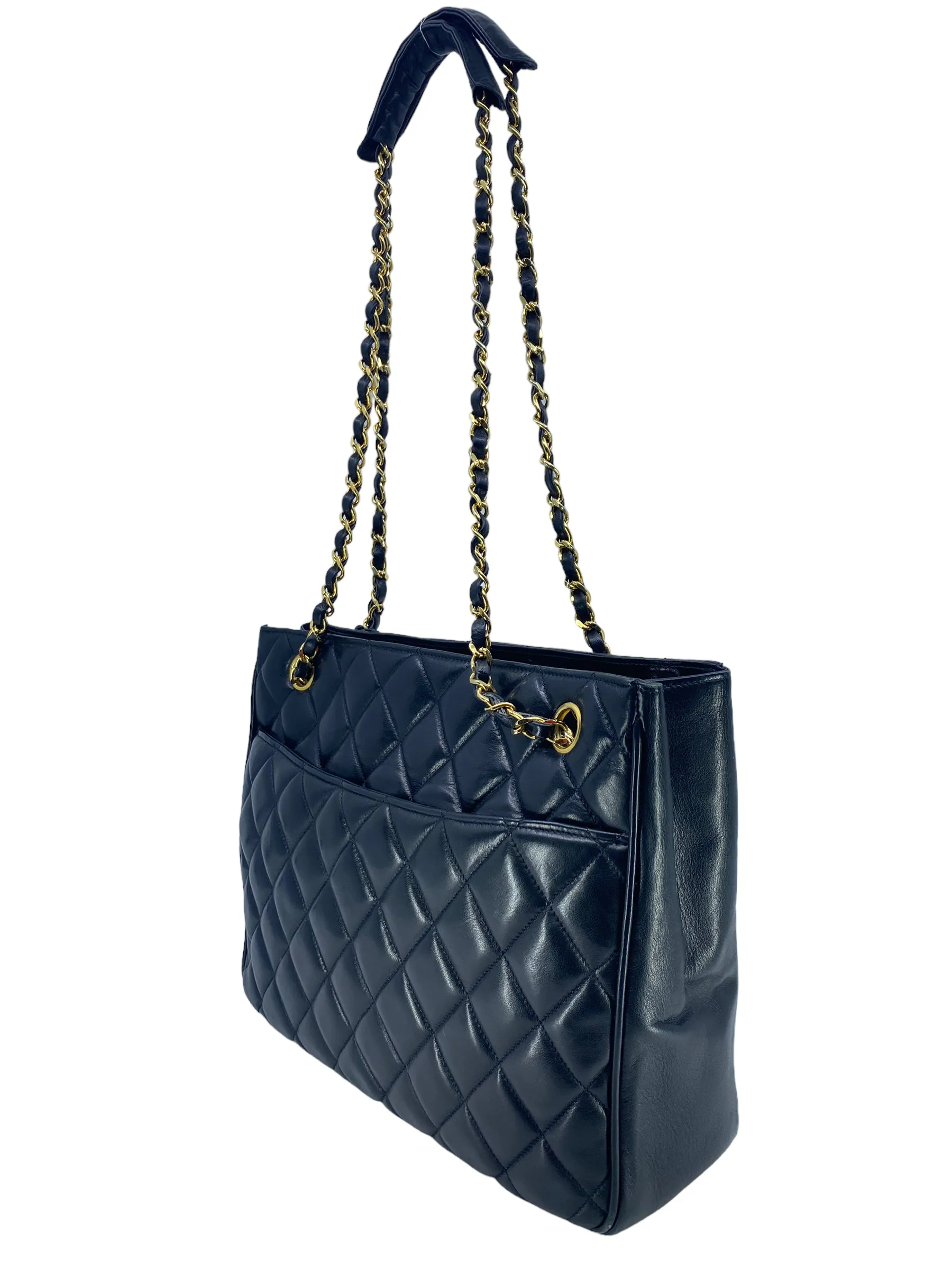 Chanel Caviar Lambskin Leather Shoulder Bag