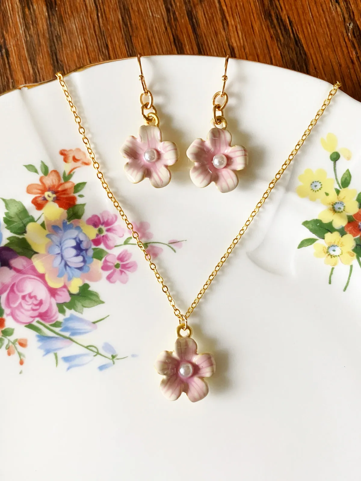 Cherry Blossom Necklace by Museum Reproductions