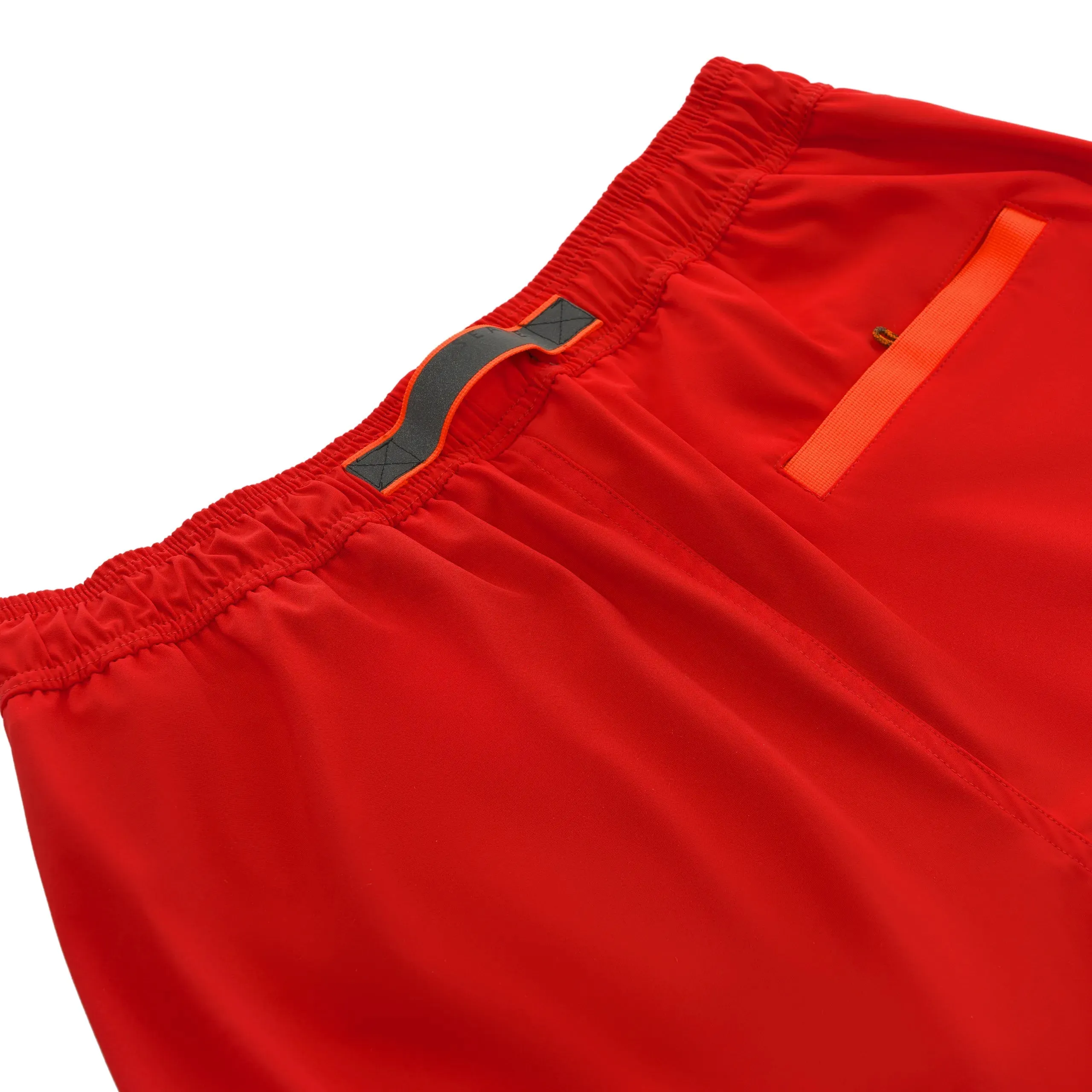 COD-2 4 Way Stretch Nylon Drawstring Swim Shorts in Scarlet