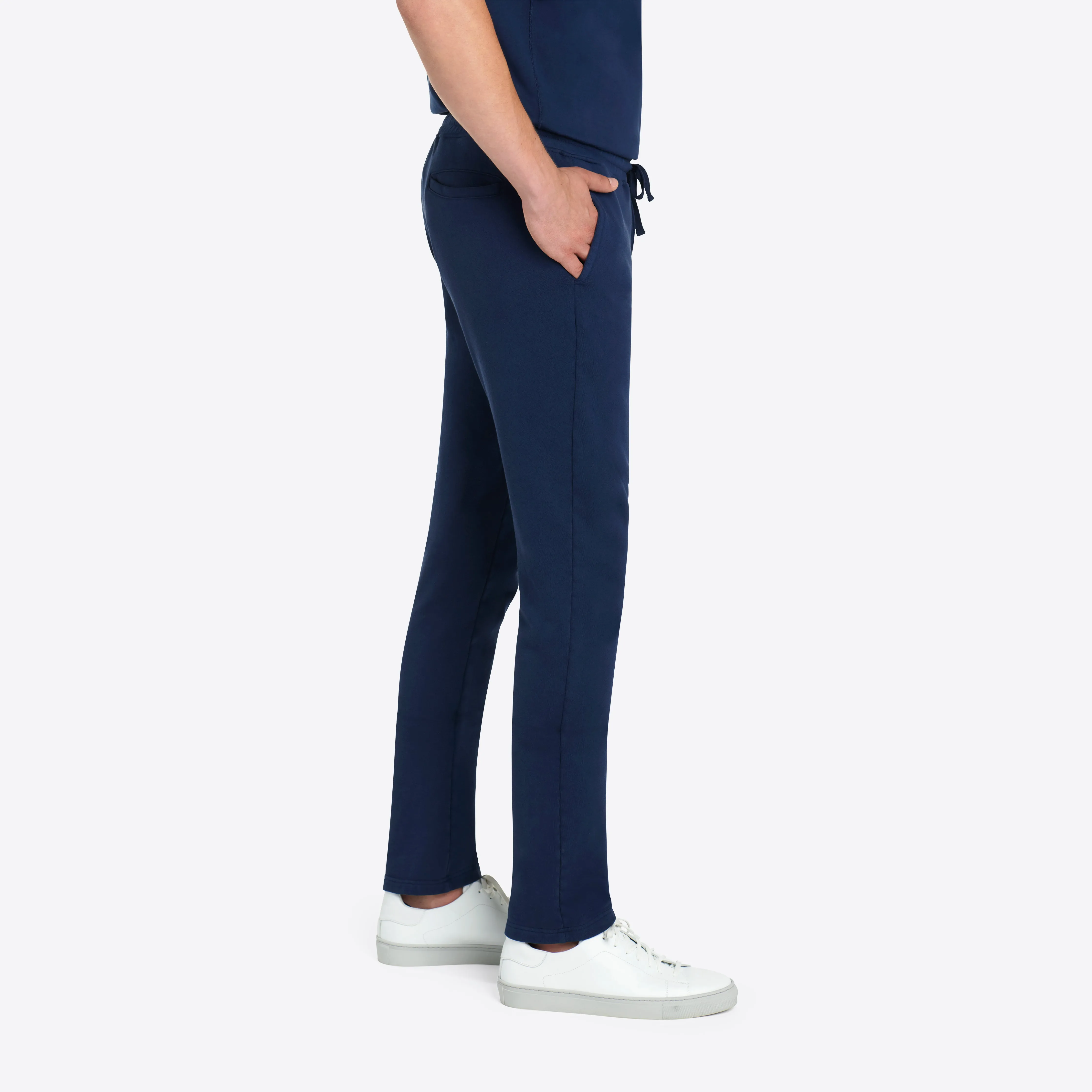 Comfort Solid Drawstring Pant