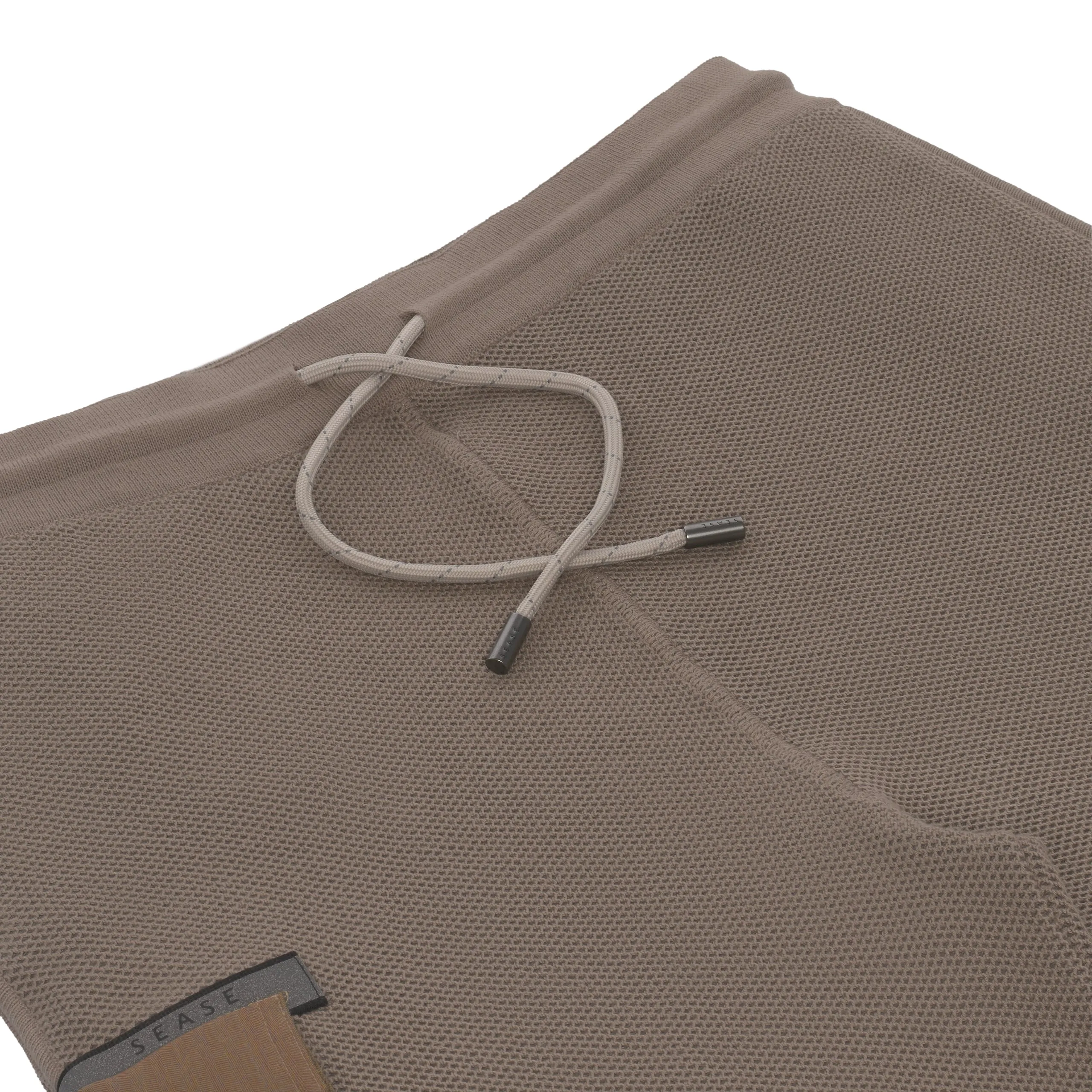 Cotton-Blend Sport Shorts in Sand