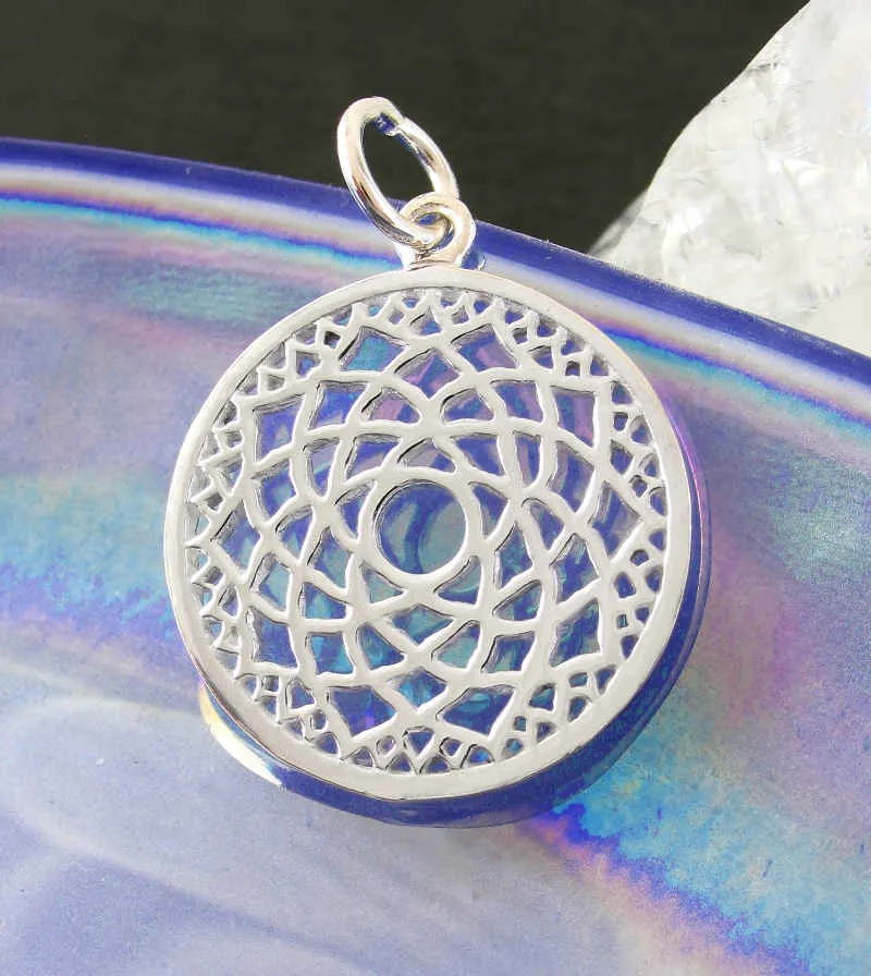 Crown Chakra, Seventh Chakra Lotus Pendant