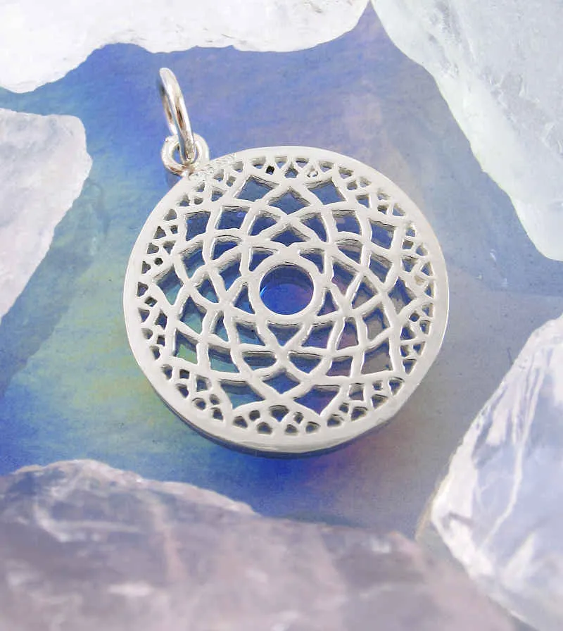 Crown Chakra, Seventh Chakra Lotus Pendant