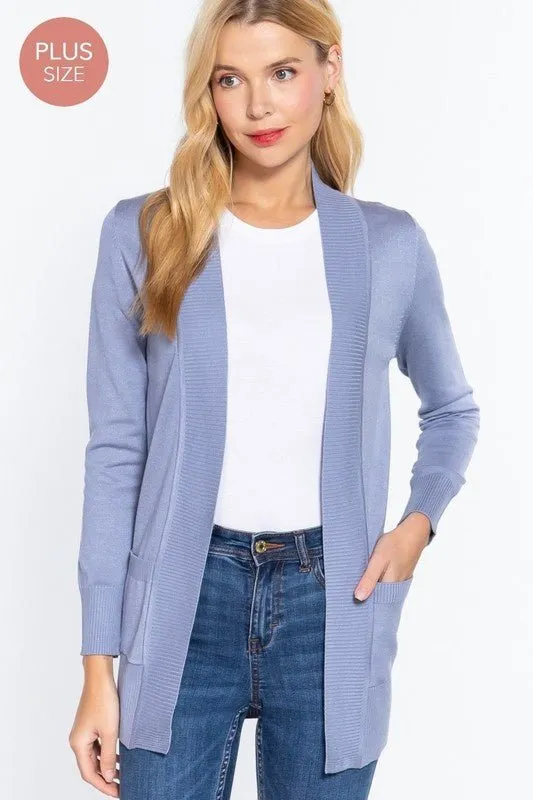 Curve Open Front Cardigan - FINAL SALE