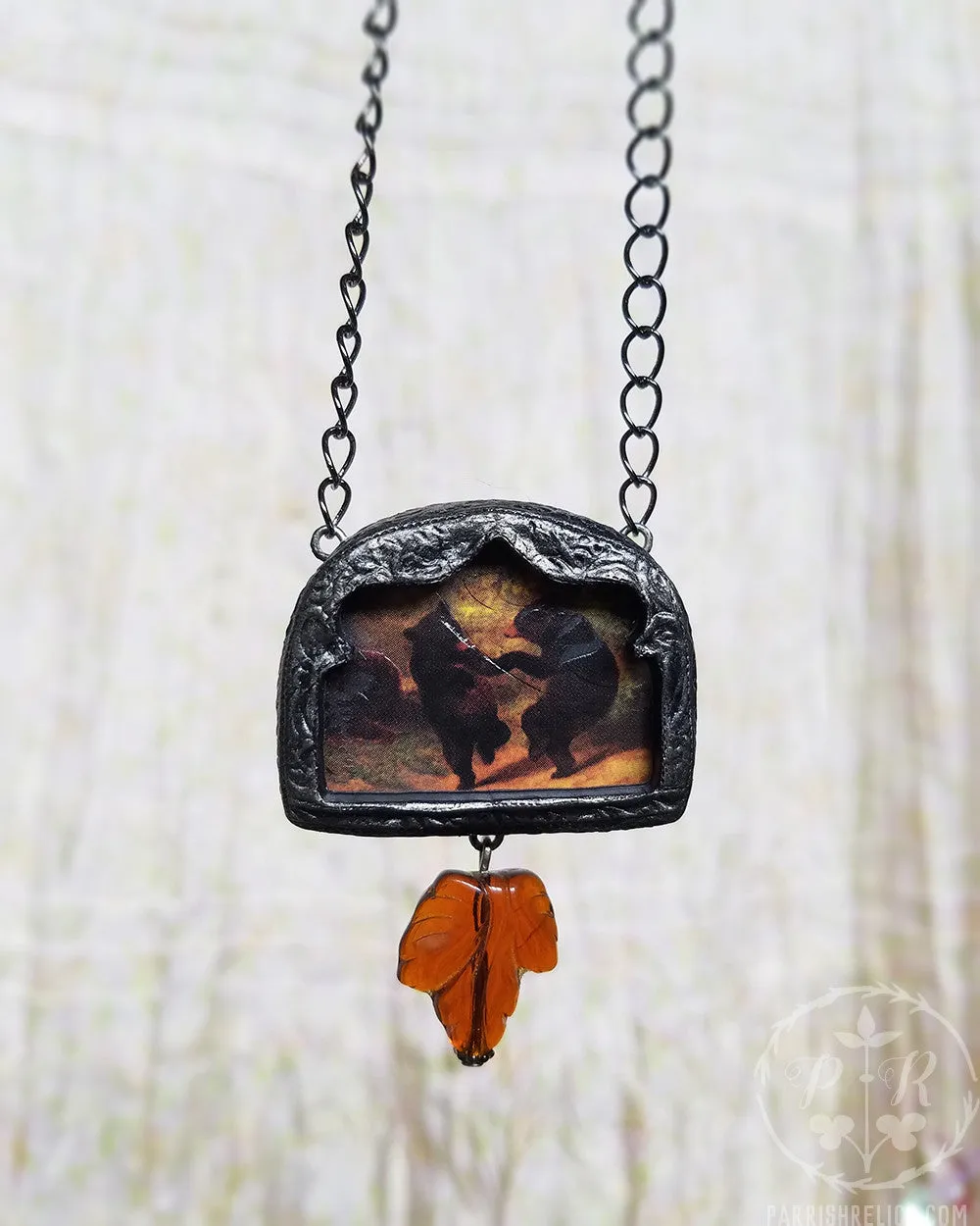 Dancing Bears ~ Pictorial Shrine Amulet