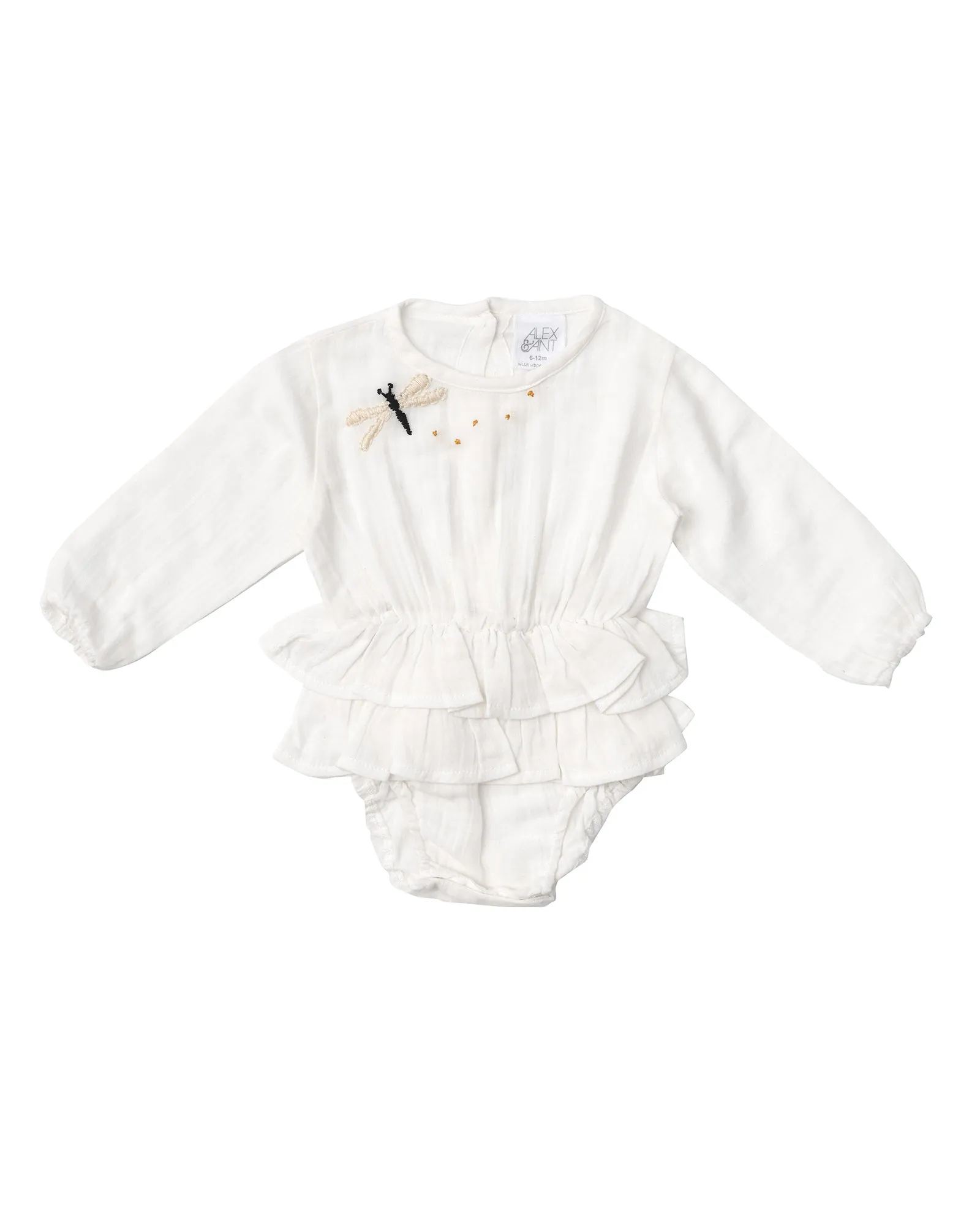 Dragonfly Playsuit - Natural