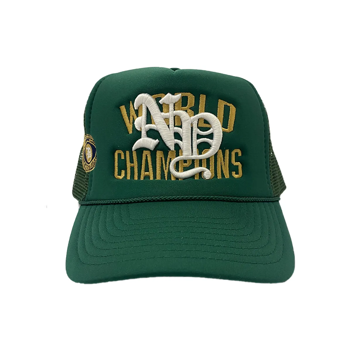 Dropout NY World Champs Trucker Hat - Forest Green