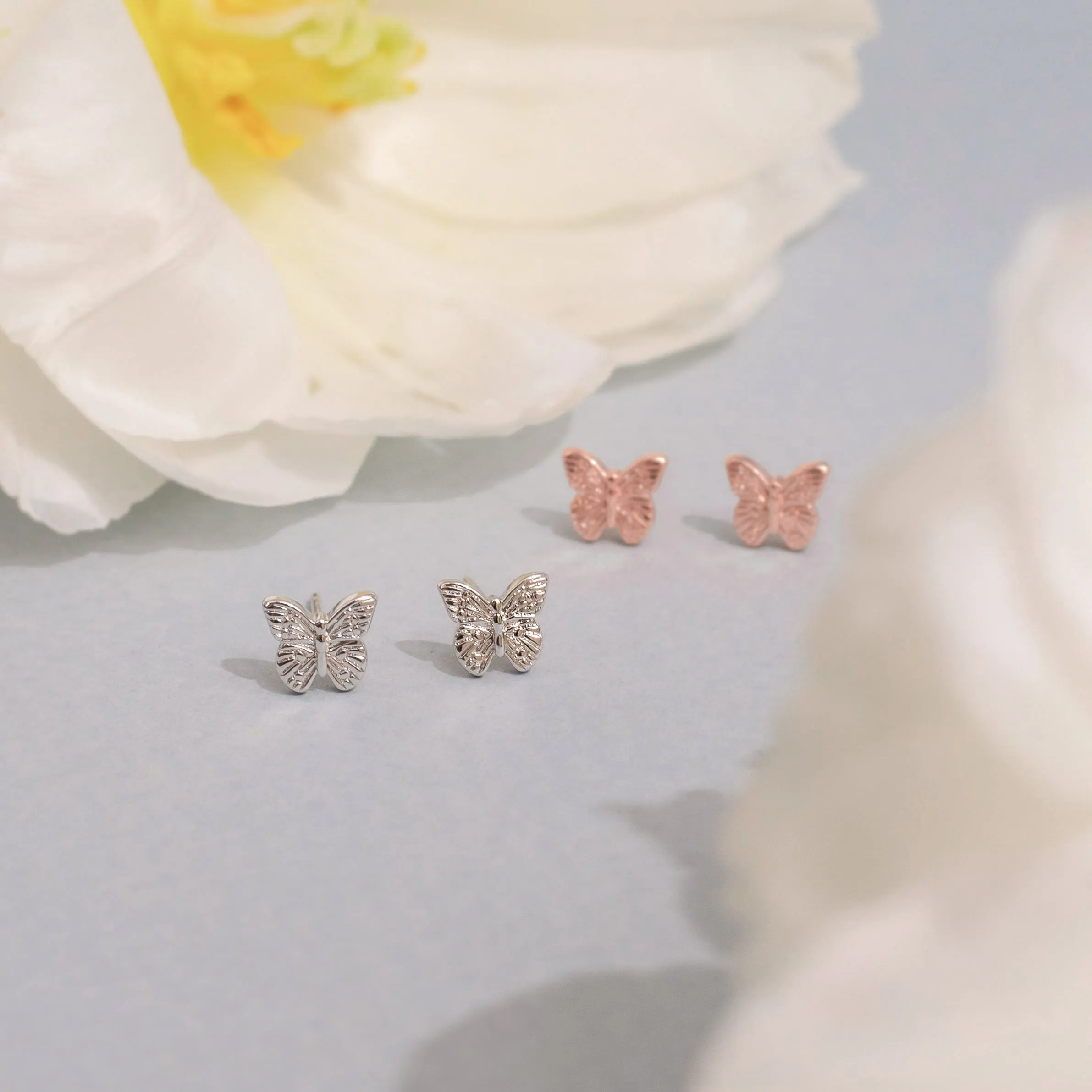 Elyse Butterfly Studs