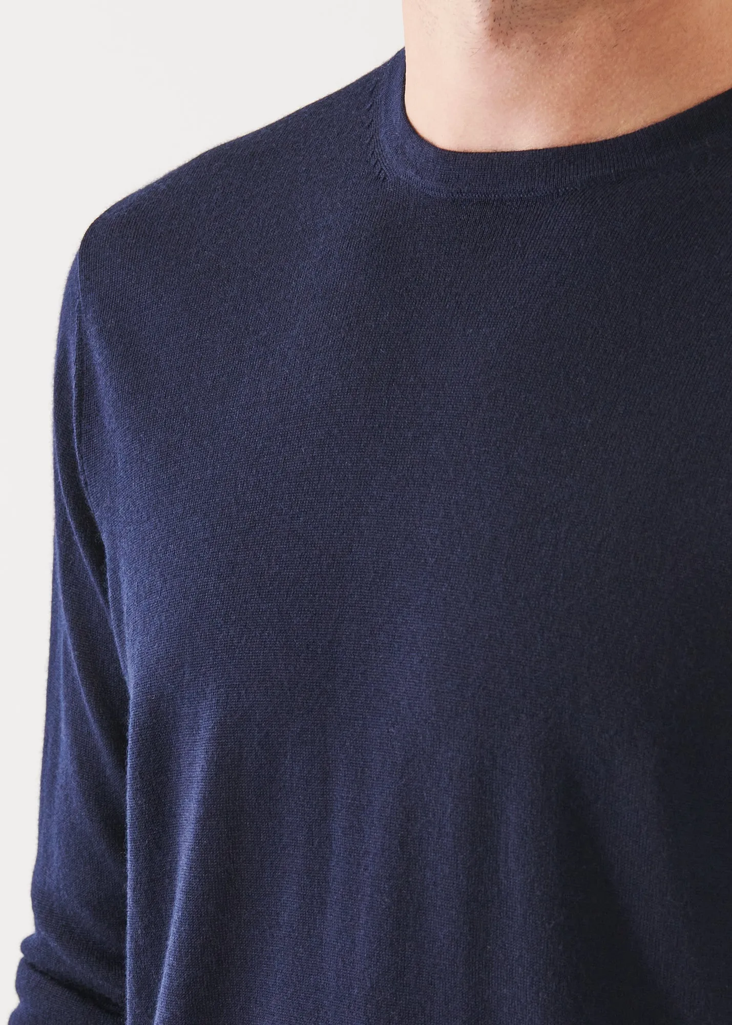 EXTRA-FINE MERINO CREWNECK