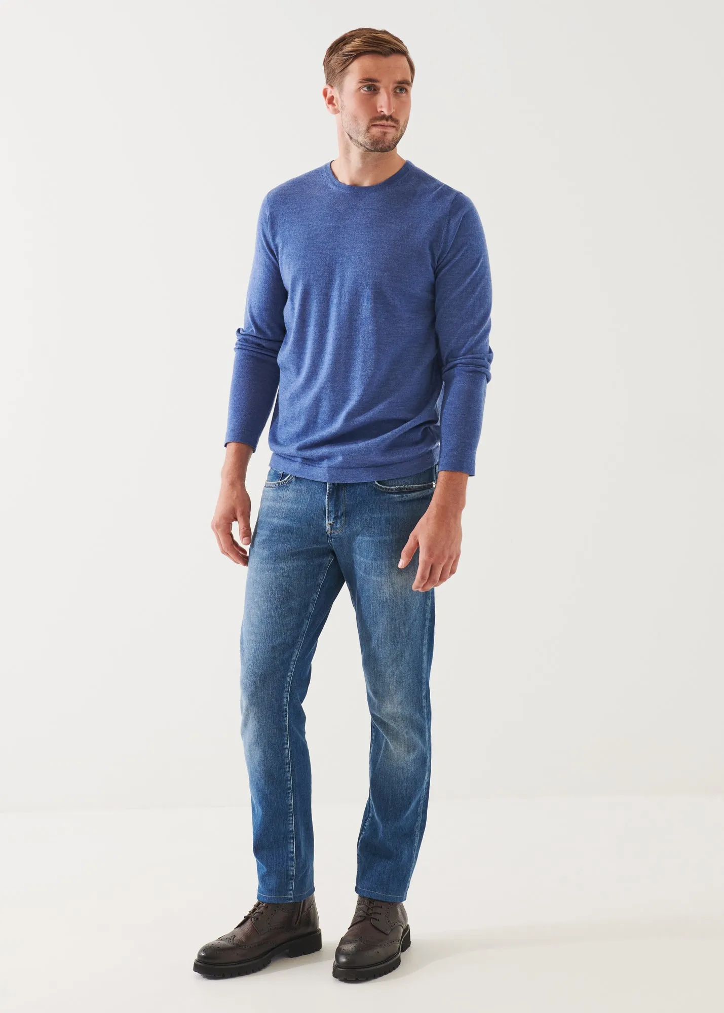 EXTRA-FINE MERINO CREWNECK