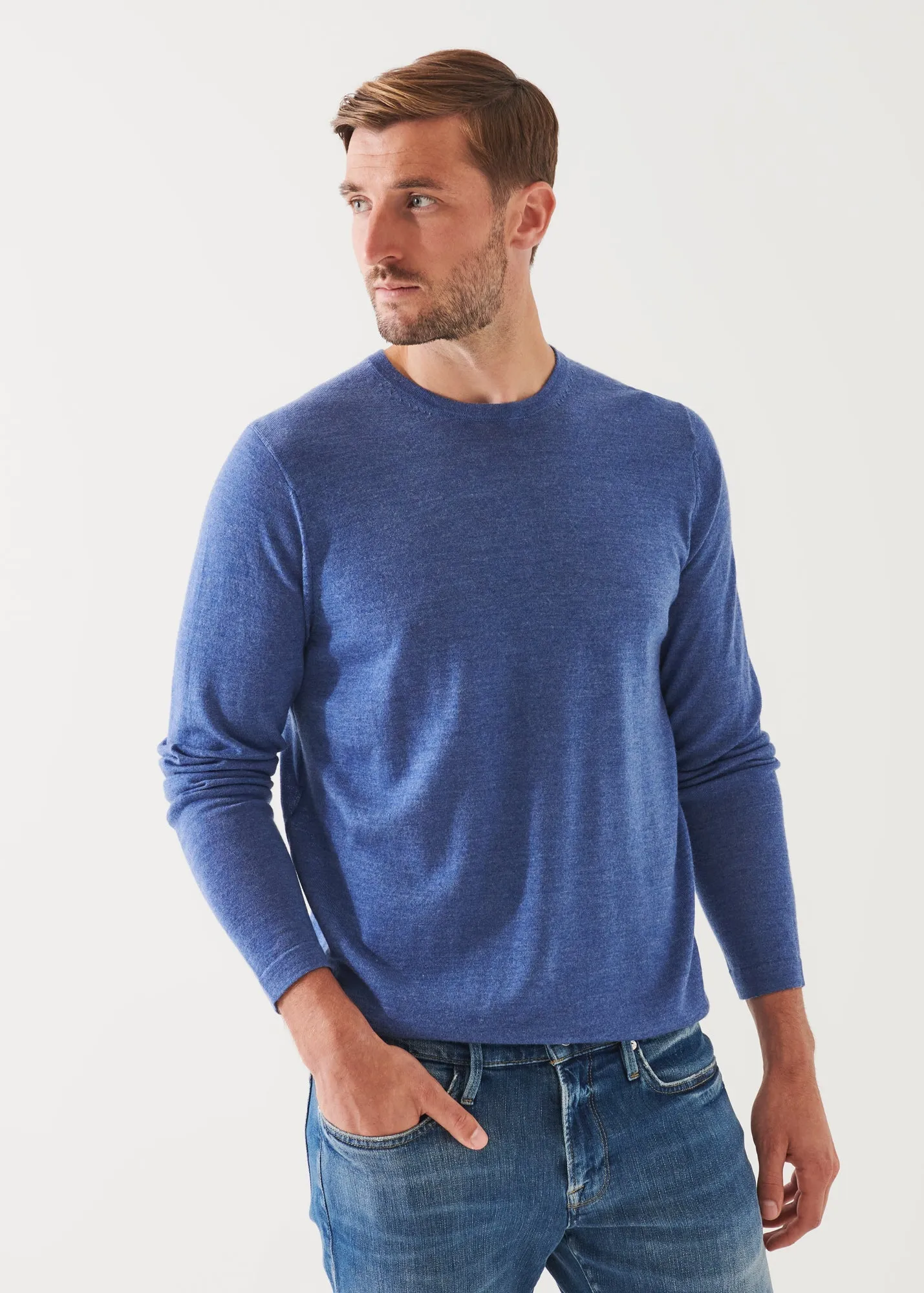 EXTRA-FINE MERINO CREWNECK