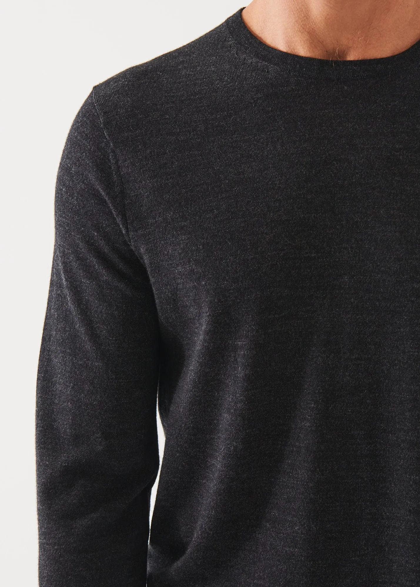 EXTRA-FINE MERINO CREWNECK