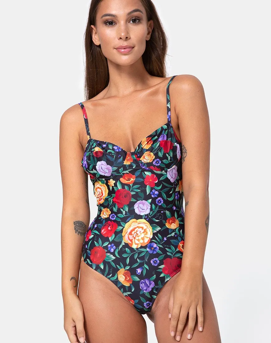 Faira Swimsuit in Senorita Rose